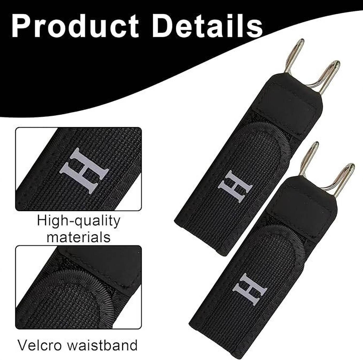 Troliver Black Fabric Belt for Men & Women - Image 2