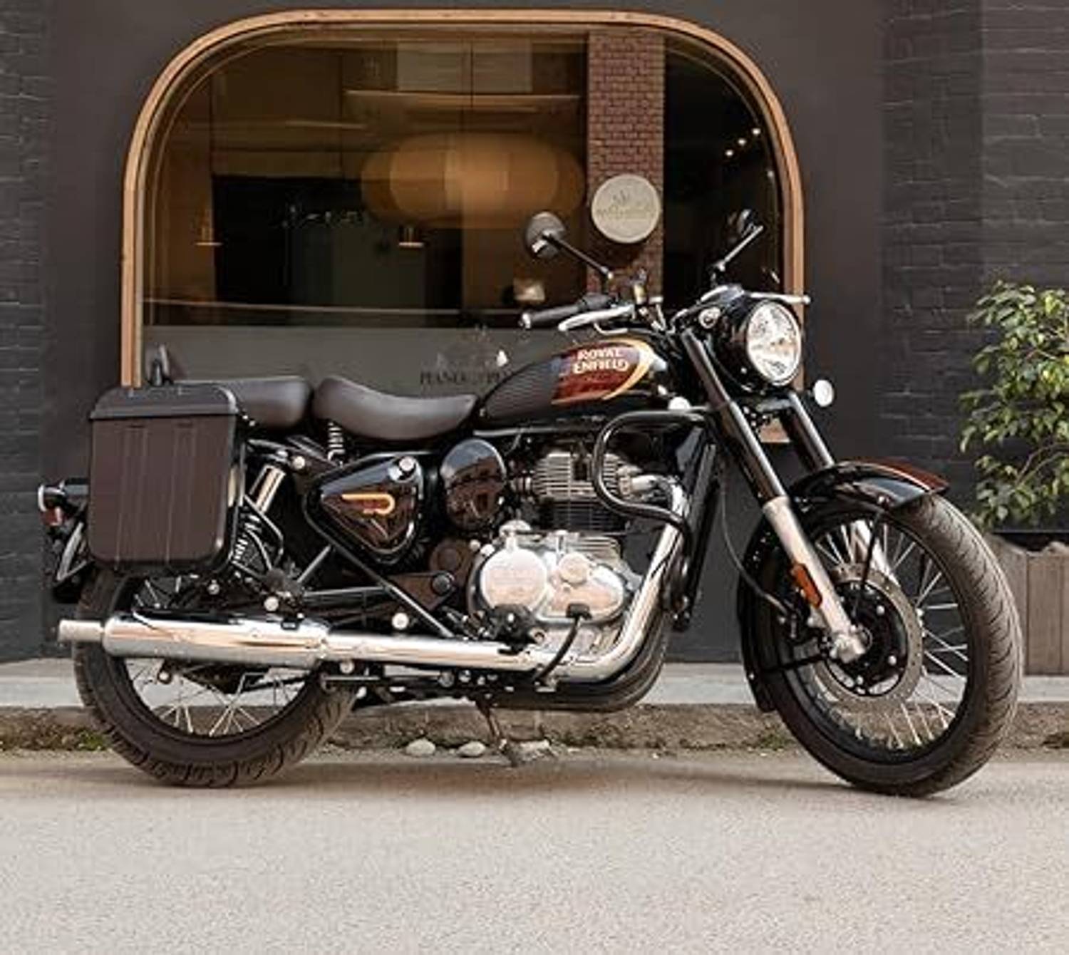 Seflipo Black Sump Guard for Classic Reborn & Meteor 350 - Image 2