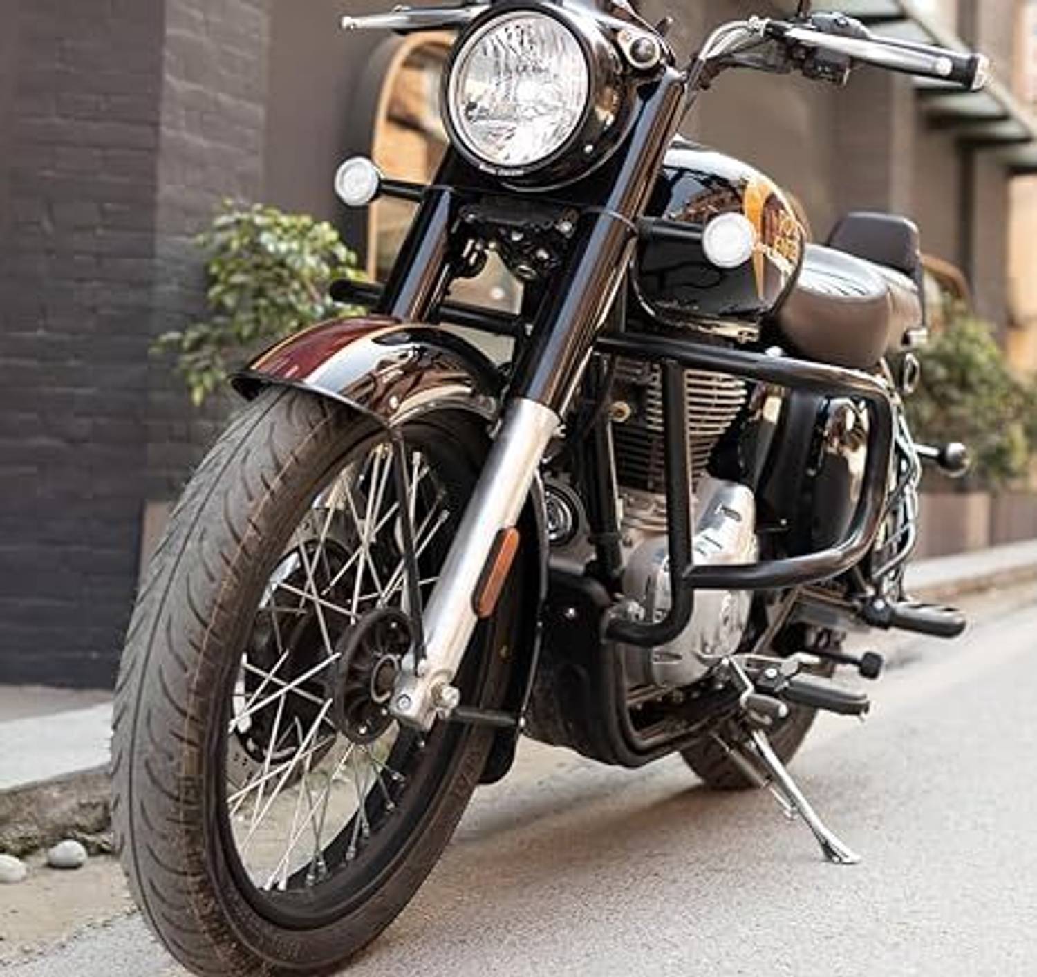 Seflipo Black Sump Guard for Classic Reborn & Meteor 350 - Image 3