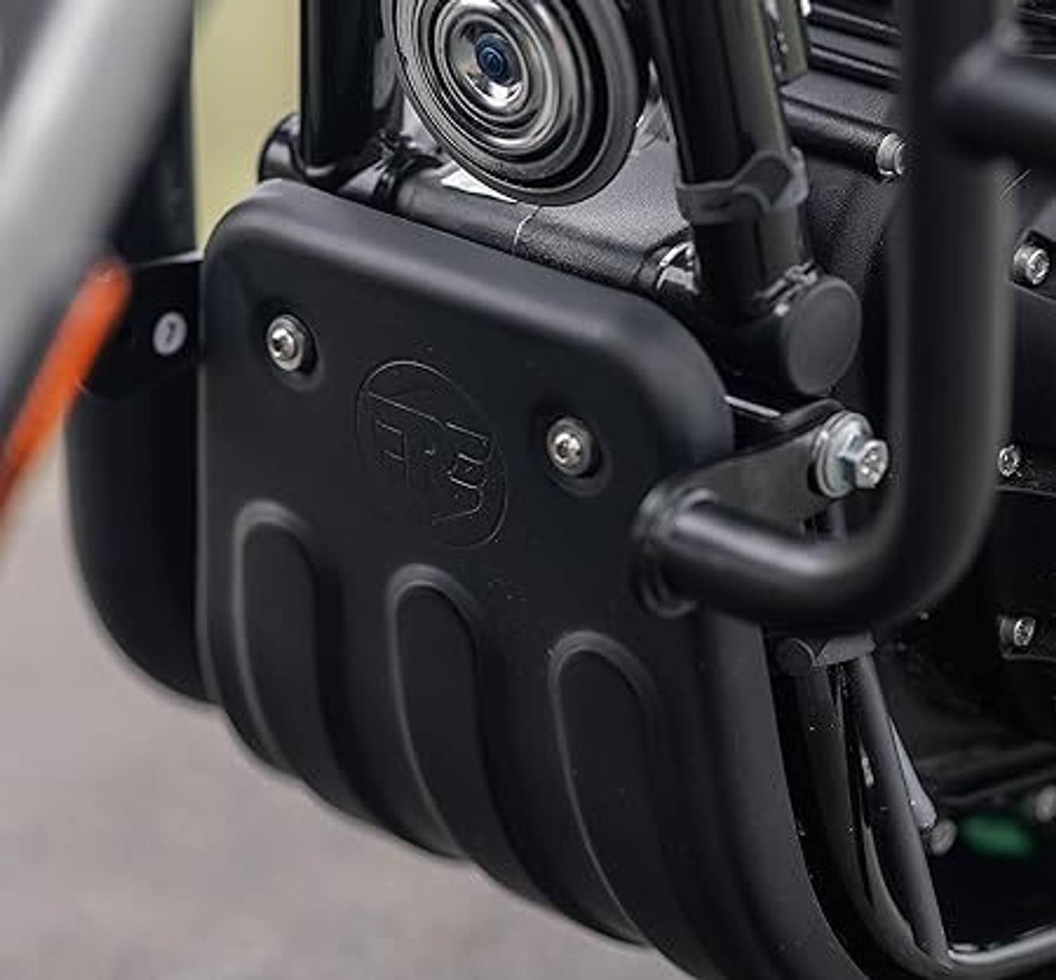 Seflipo Black Sump Guard for Classic Reborn & Meteor 350 - Image 1