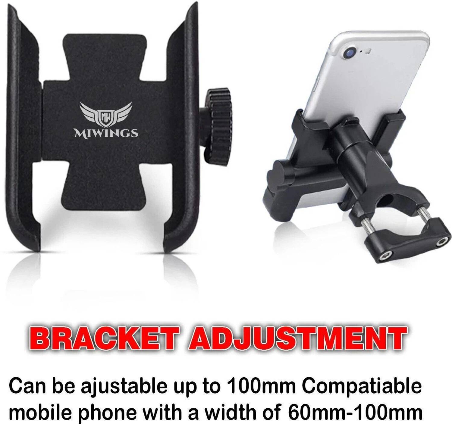 ASRYD Aluminum Bicycle Motorcycle Handlebar Mount - Image 5