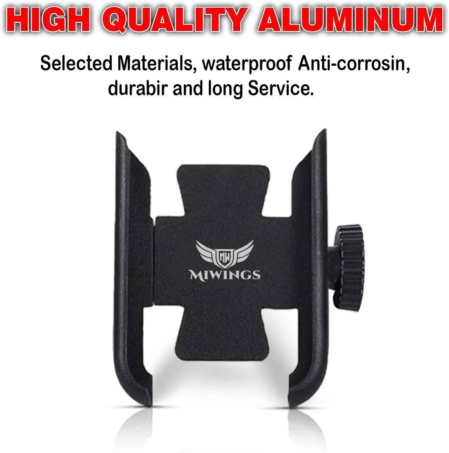 ASRYD Aluminum Bicycle Motorcycle Handlebar Mount - Image 2