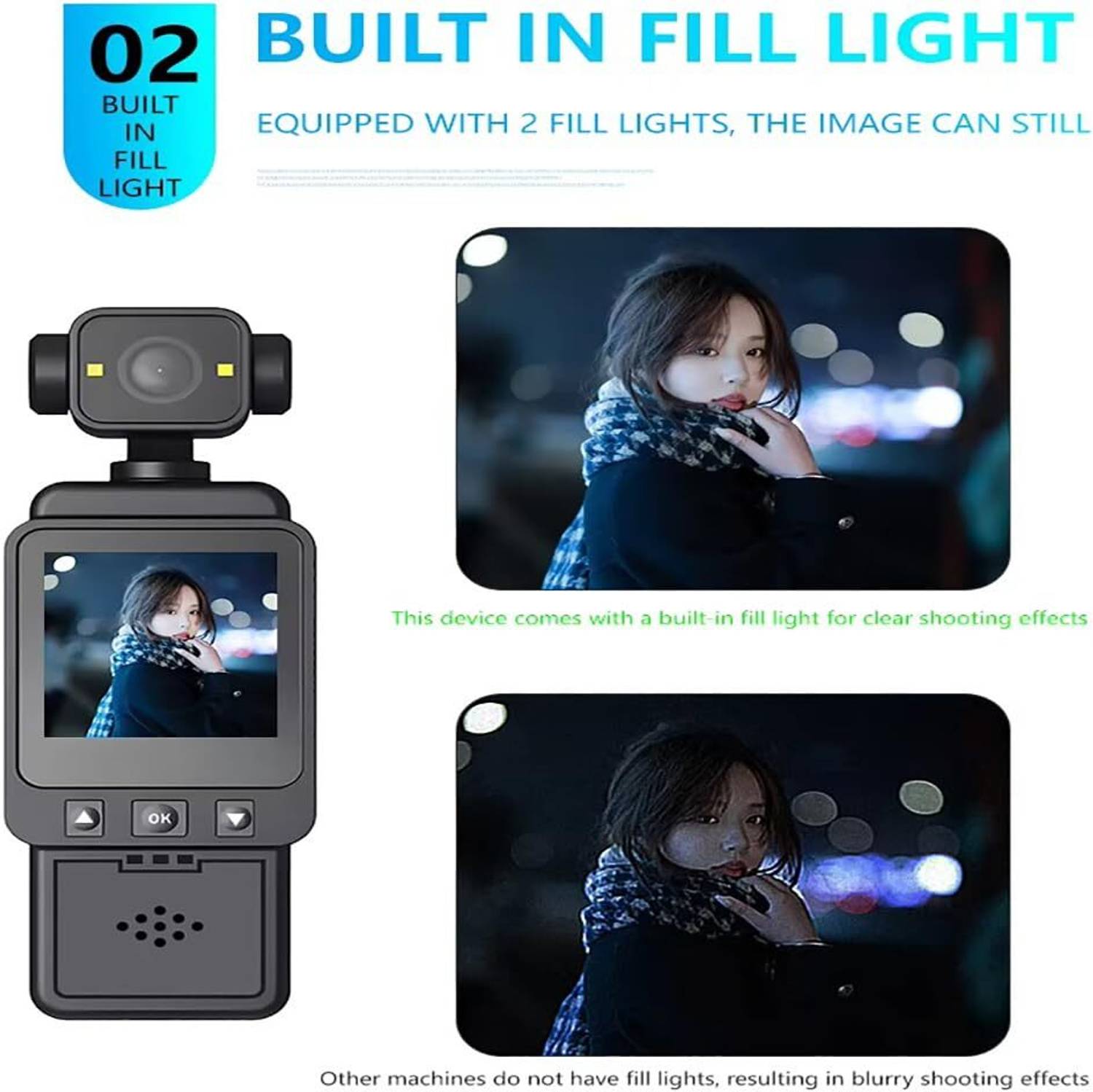 Etzin Mini Body Camera with Audio & Video Recording - Image 2