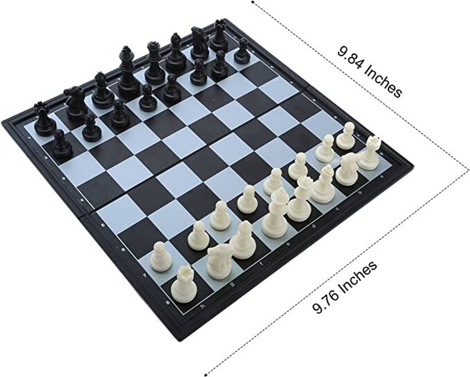 SYGA Foldable Magnetic Chess Board 24.5cm - Image 2