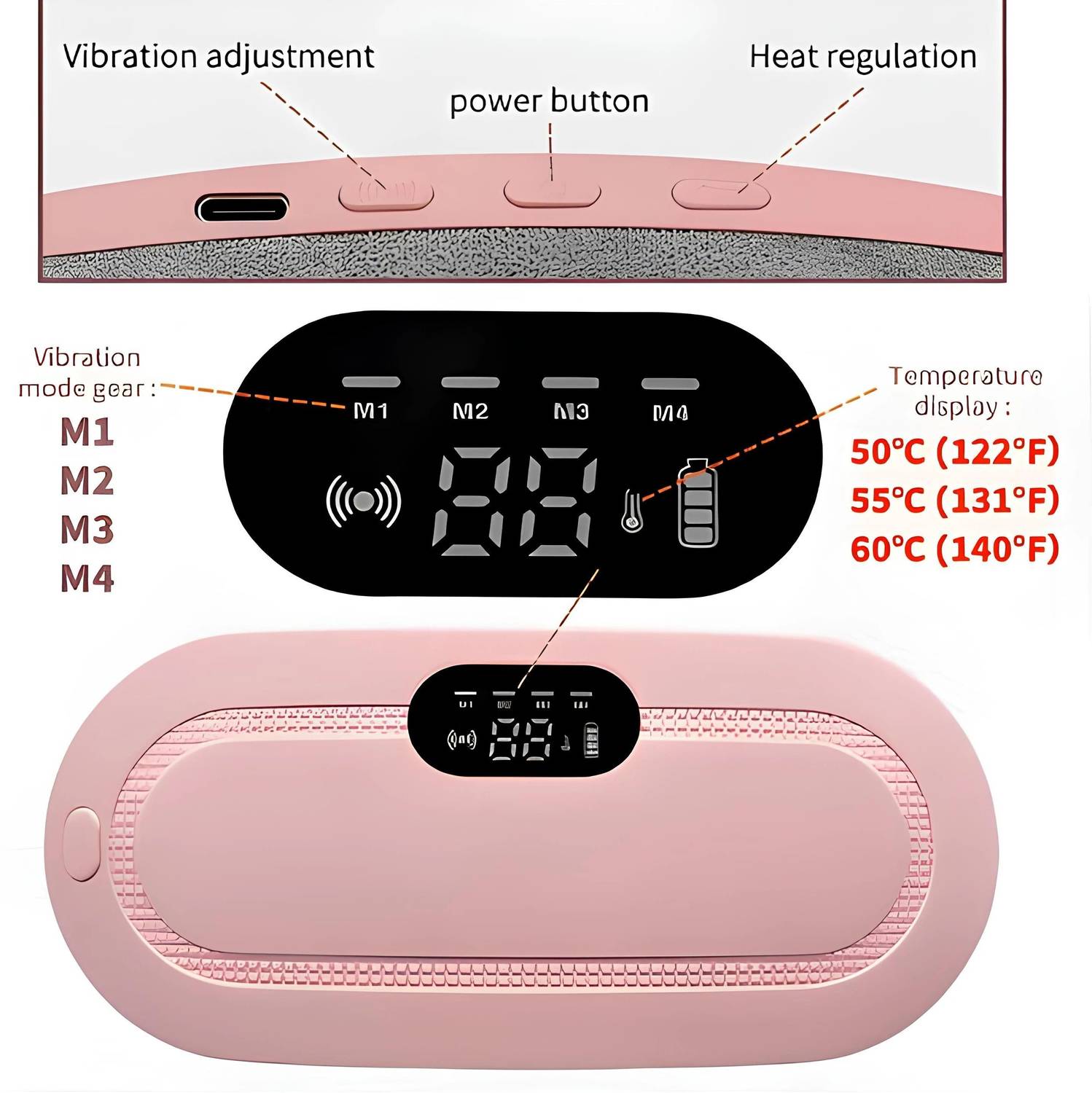 BELENZO Electric Cordless Heating Pad - Image 3