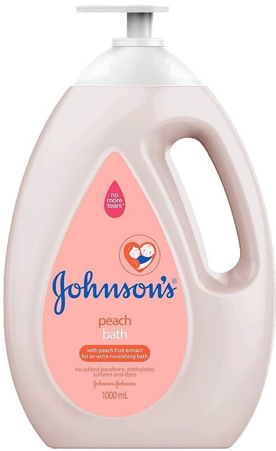 JOHNSON'S Baby Peach Bath 1L - Image 1