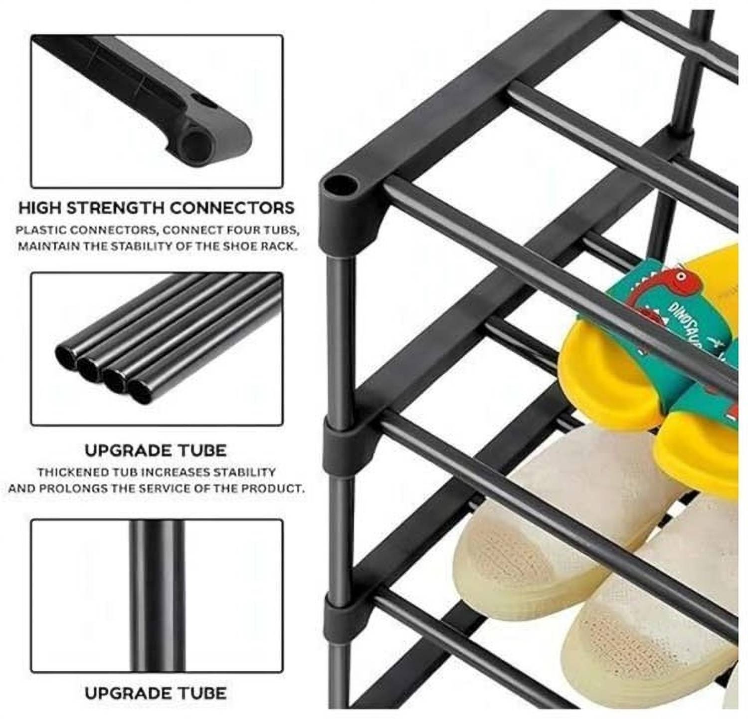 STEEZE Plastic Shoe Rack - Image 2