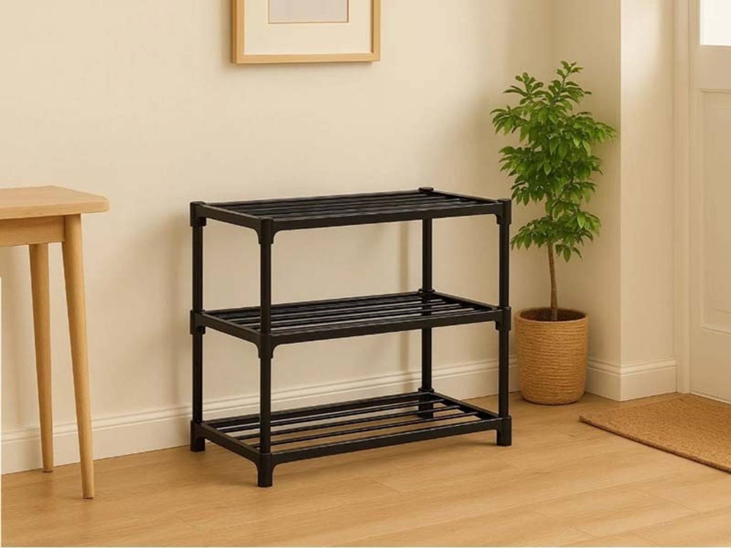 STEEZE Plastic Shoe Rack - Image 1