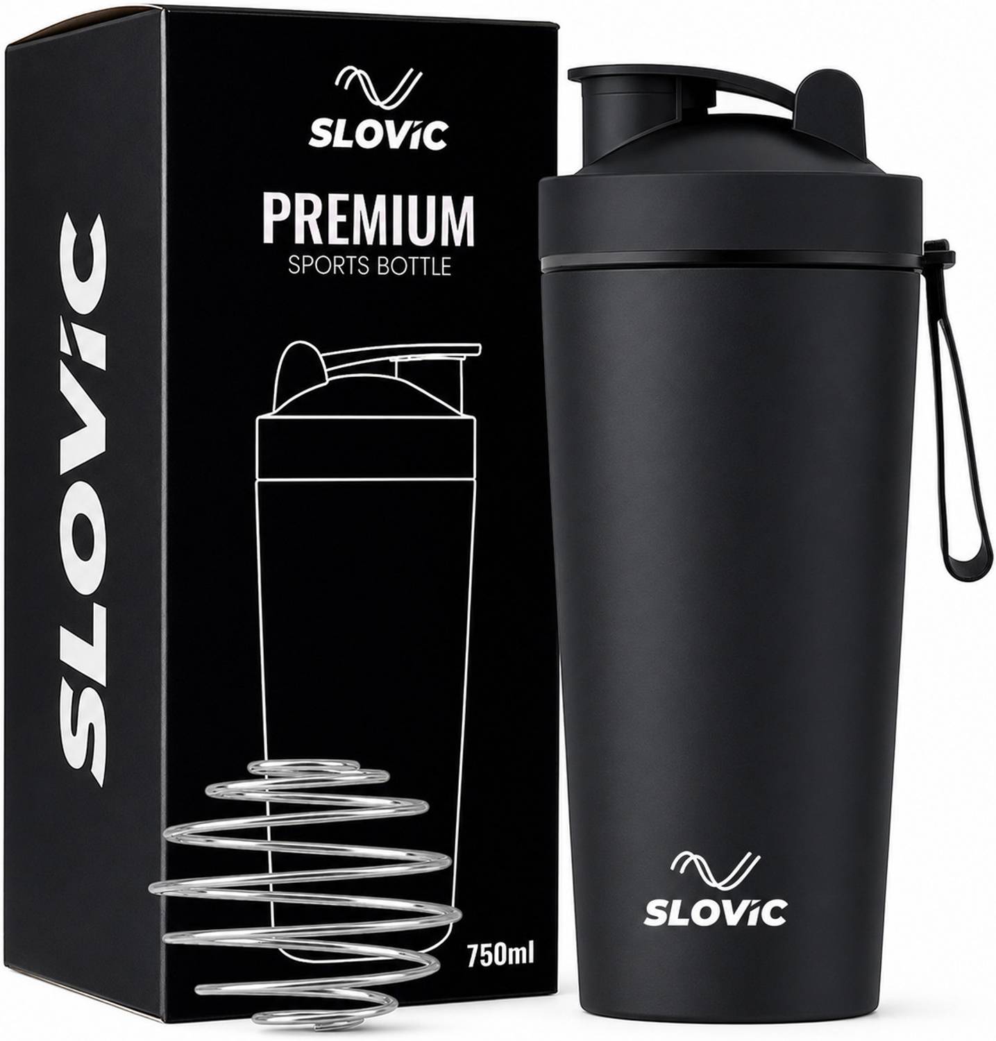 SLOVIC 750ml Double Wall Insulated Water Bottle - Image 1