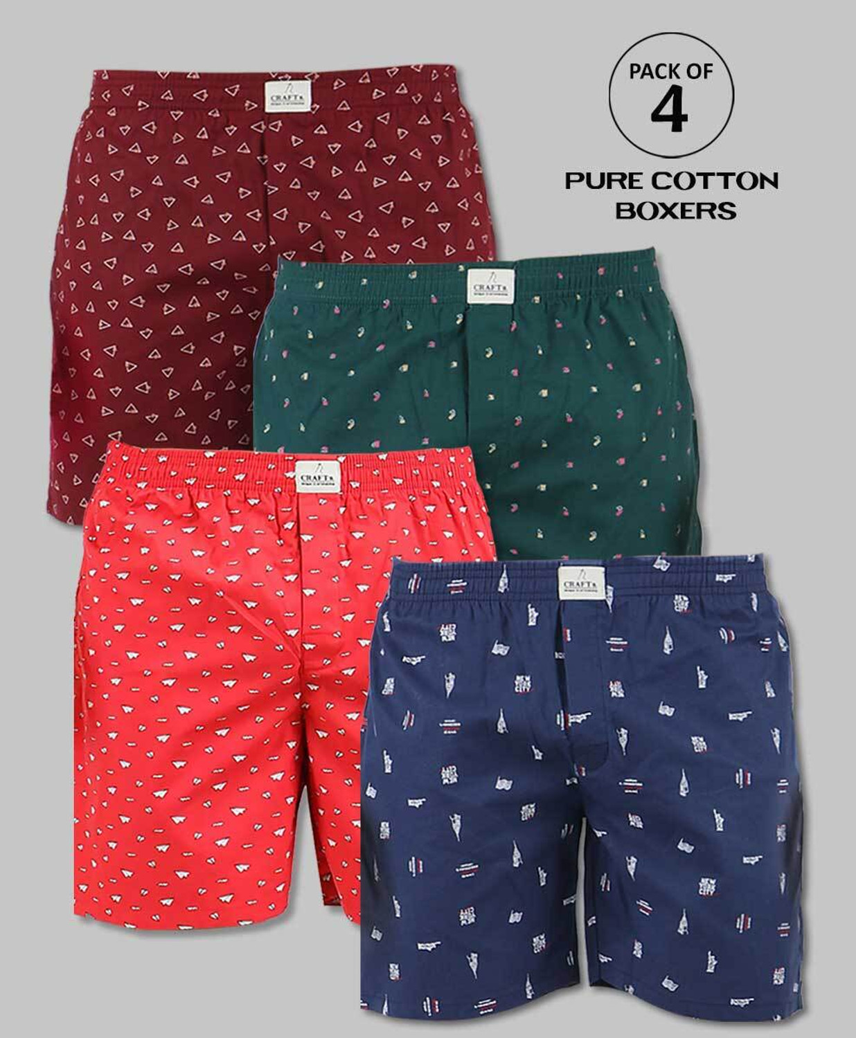 SUPERSQUAD Cotton Men Boxer