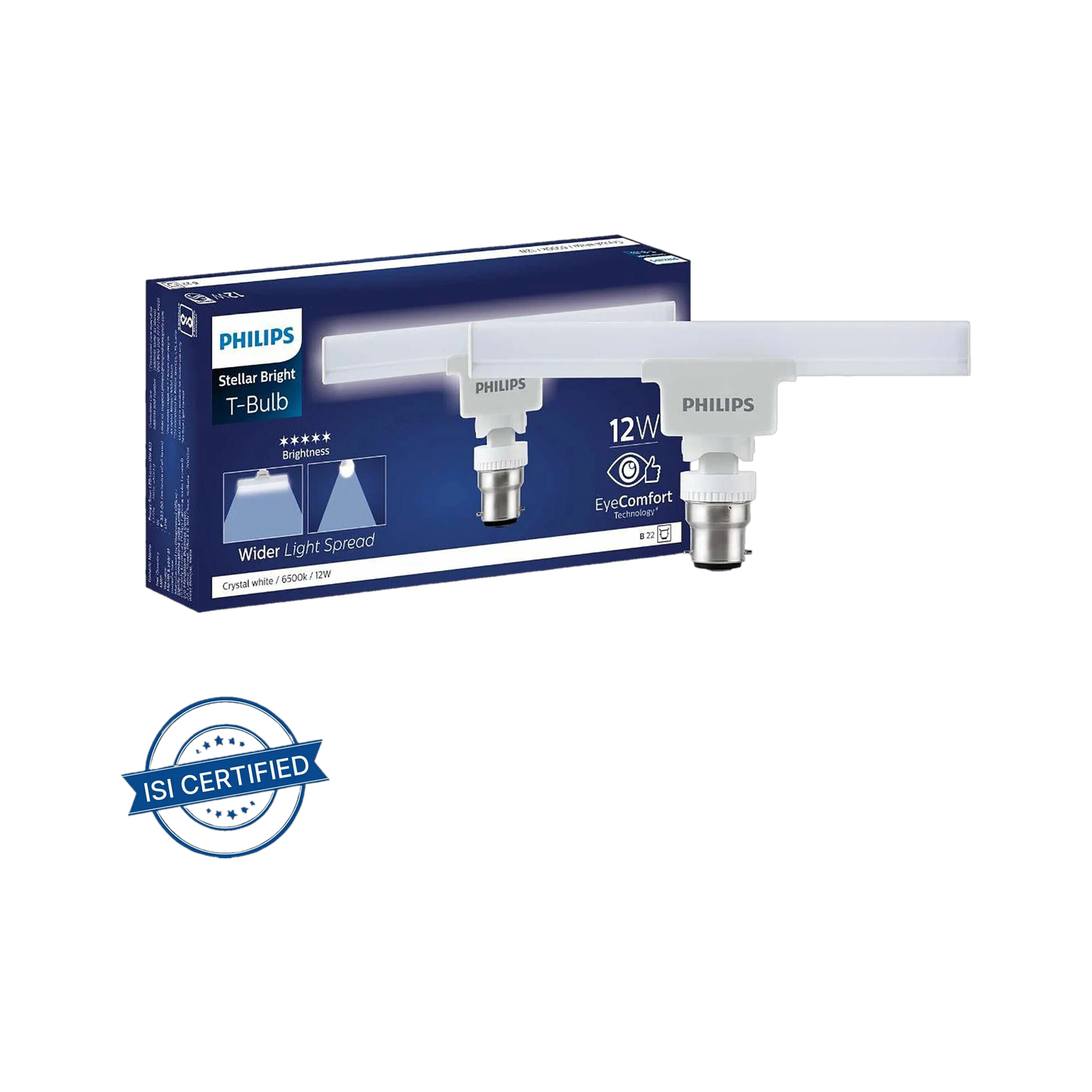 Philips 12W Basic T-Bulb B22 LED Bulb - Image 1
