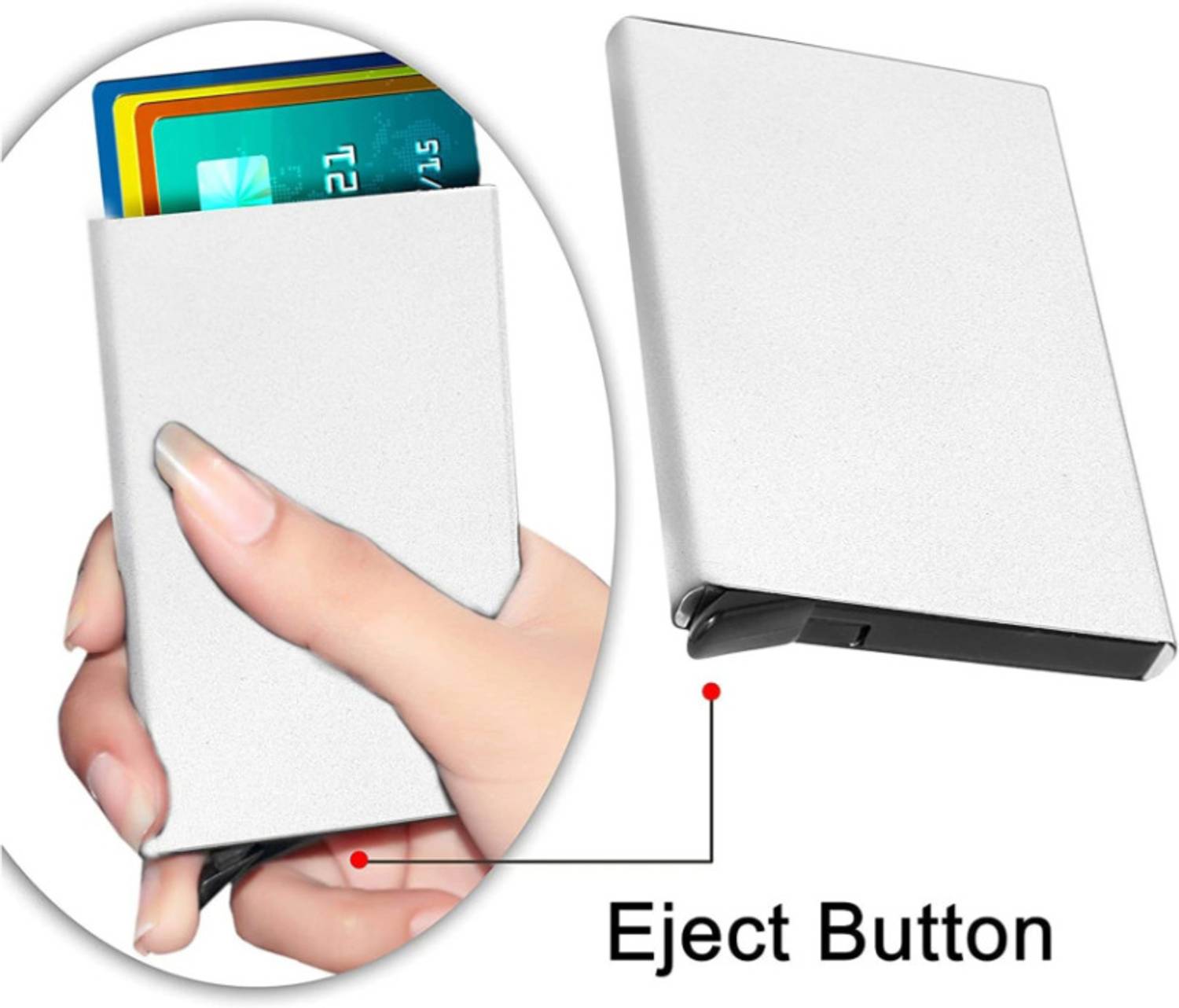 spectraa Blocking Pop Up Metal Card Holder - Image 3