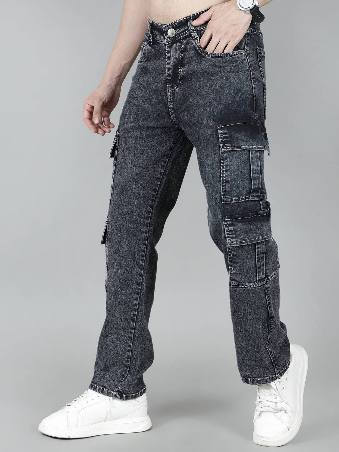 London Hills Men Cargos - Image 2