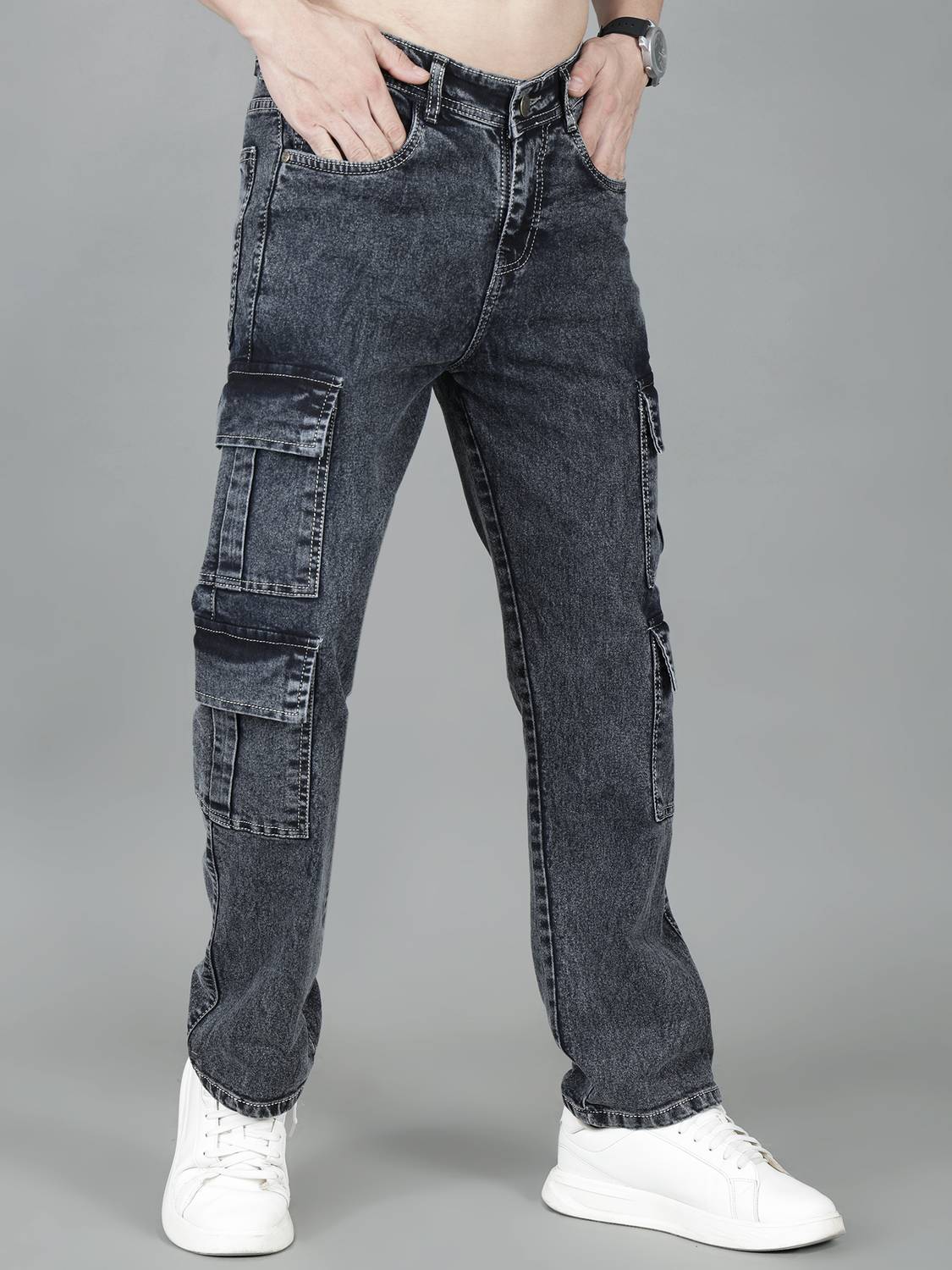 London Hills Men Cargos - Image 3