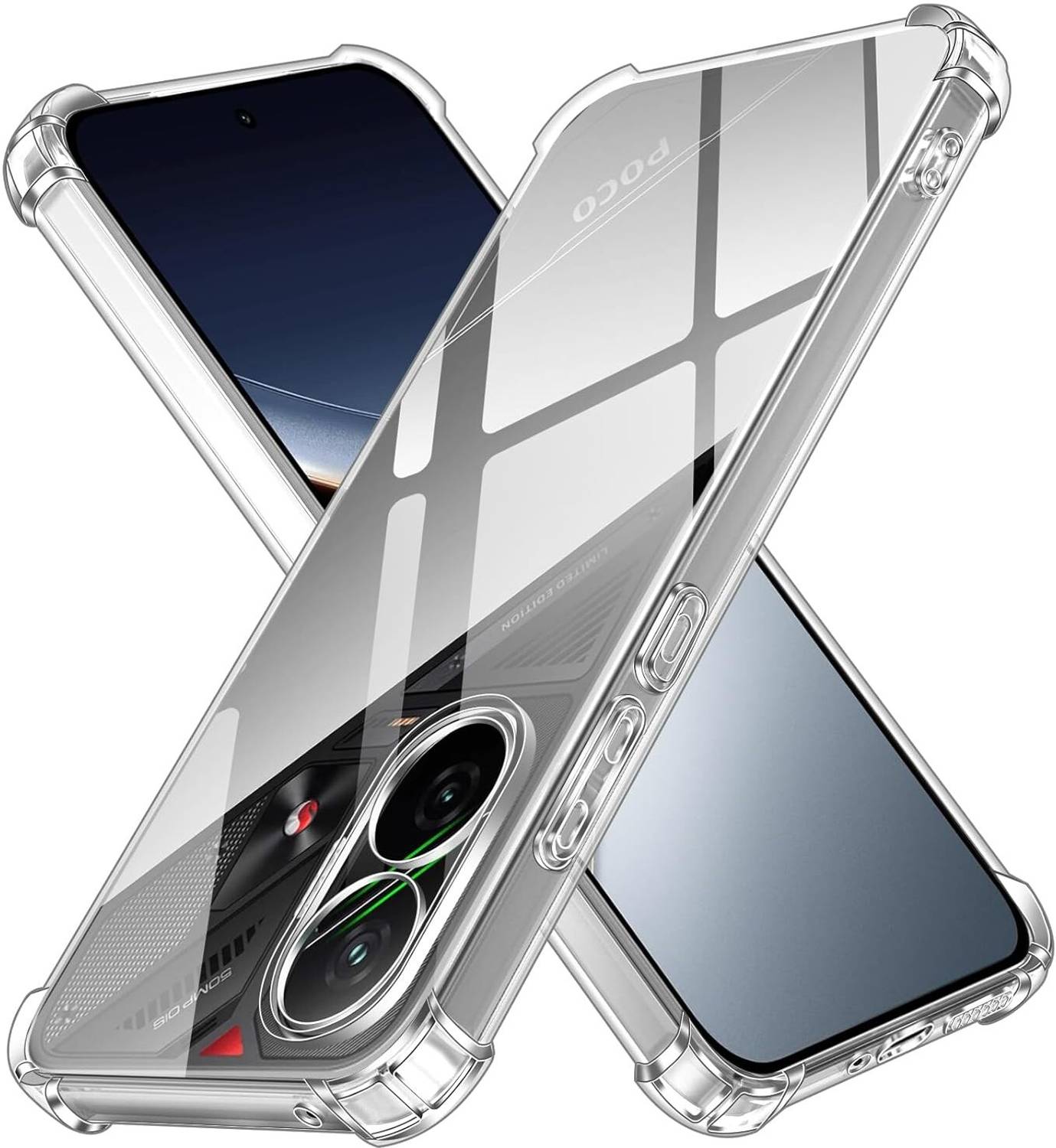 Shopsy NewStatus Poco M7 Plus 5G Rubber Back Cover - Image 1