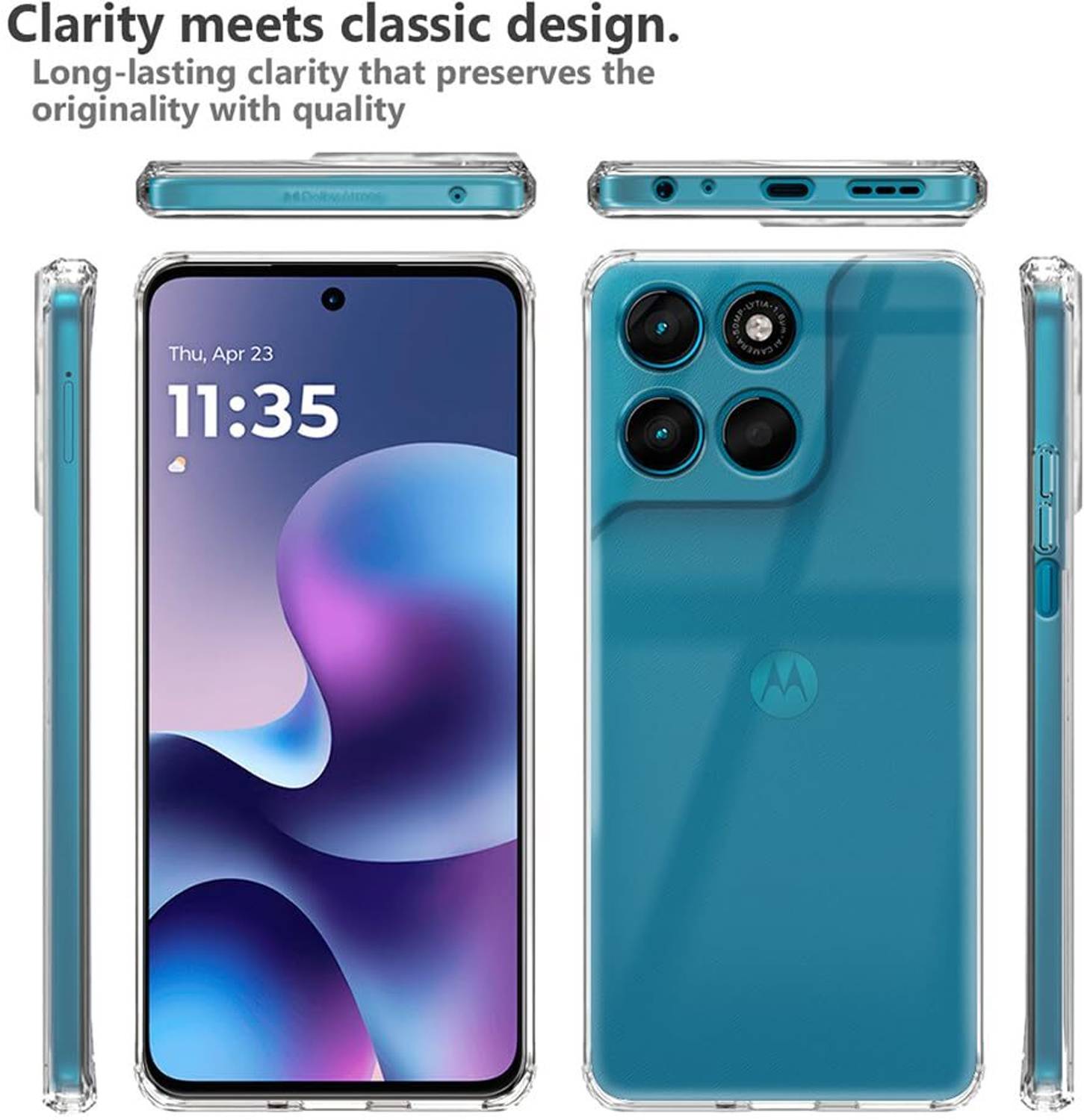 Casenew Motorola Moto G57, G67 5G Silicon Back Cover - Image 4