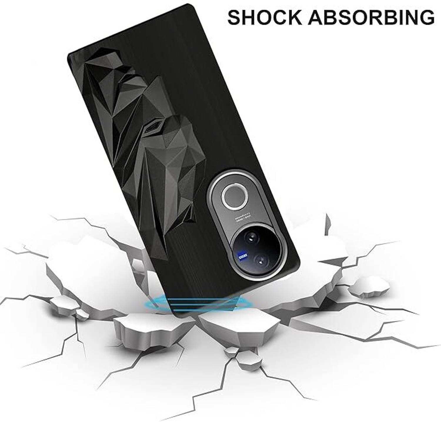 SAMRIN Vivo V50 5G Polycarbonate Back Cover - Image 5