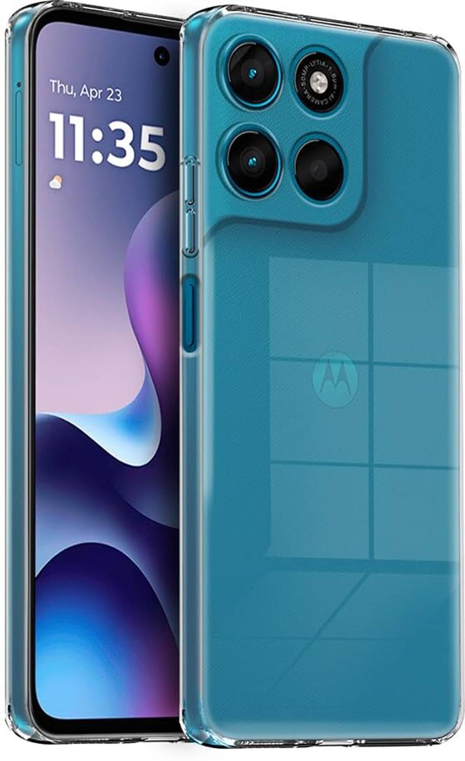 Casenew Motorola Moto G57, G67 5G Silicon Back Cover - Image 1