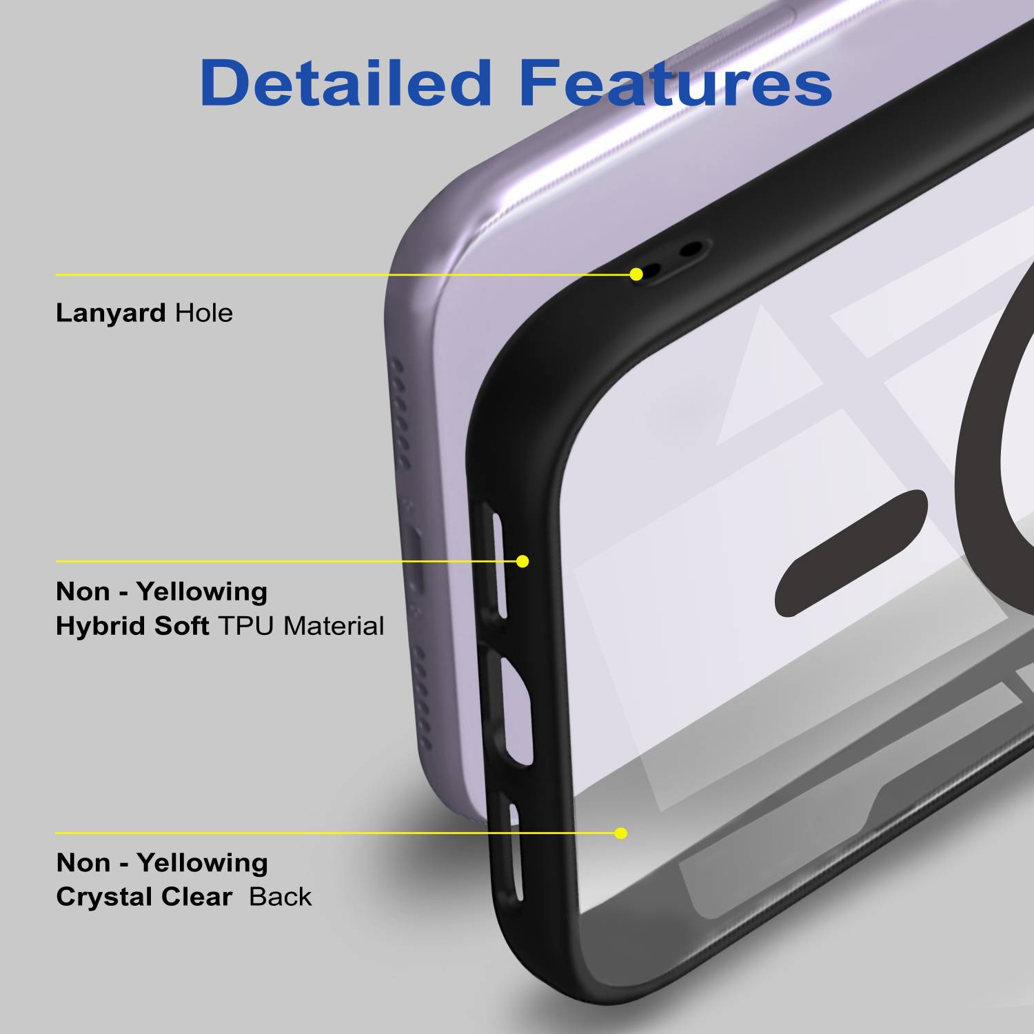 Nassion Samsung Galaxy S24 FE TPU Back Cover - Image 5