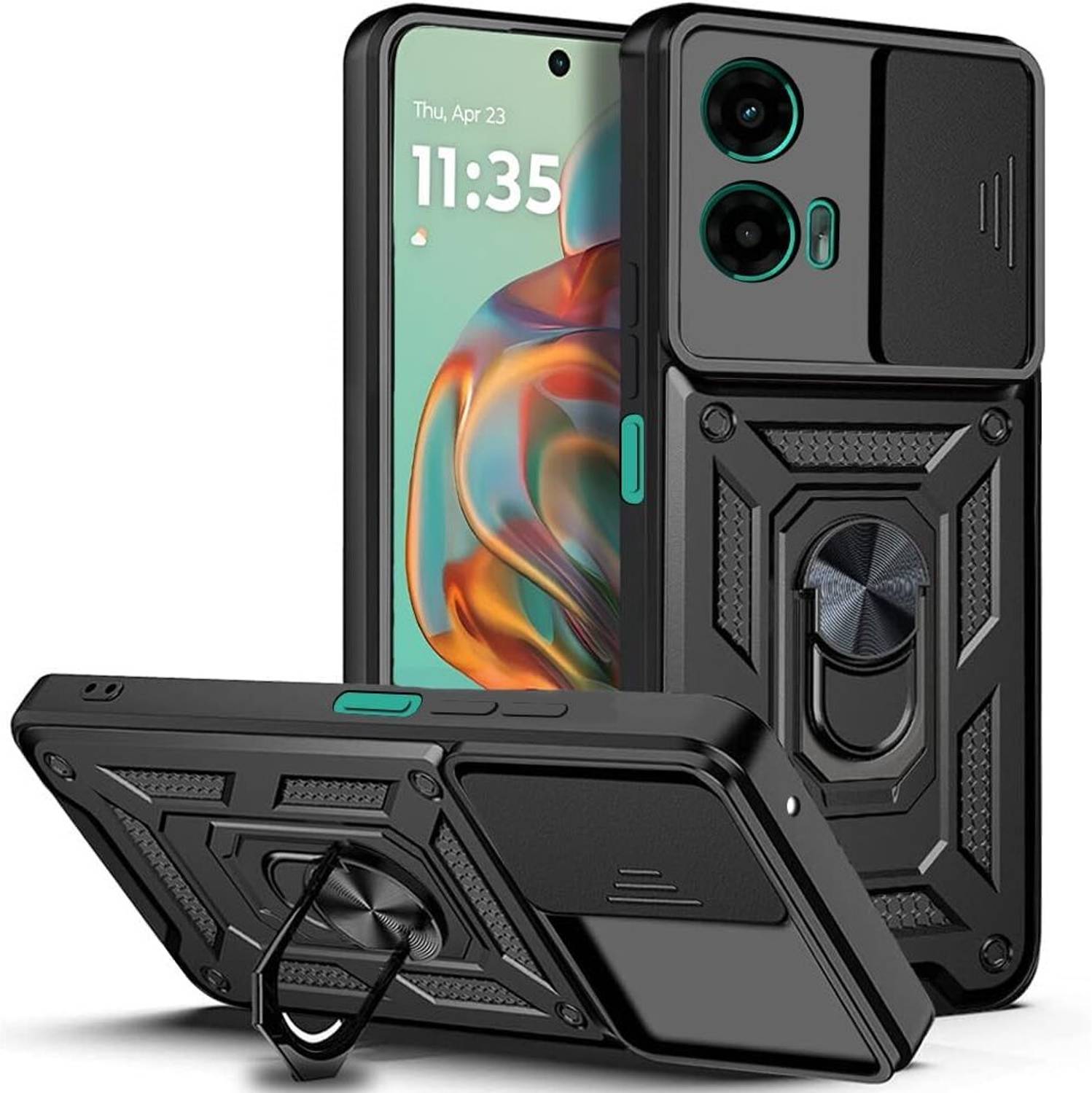 NewSelect Motorola Moto G34 5G Rubber Back Cover - Image 1