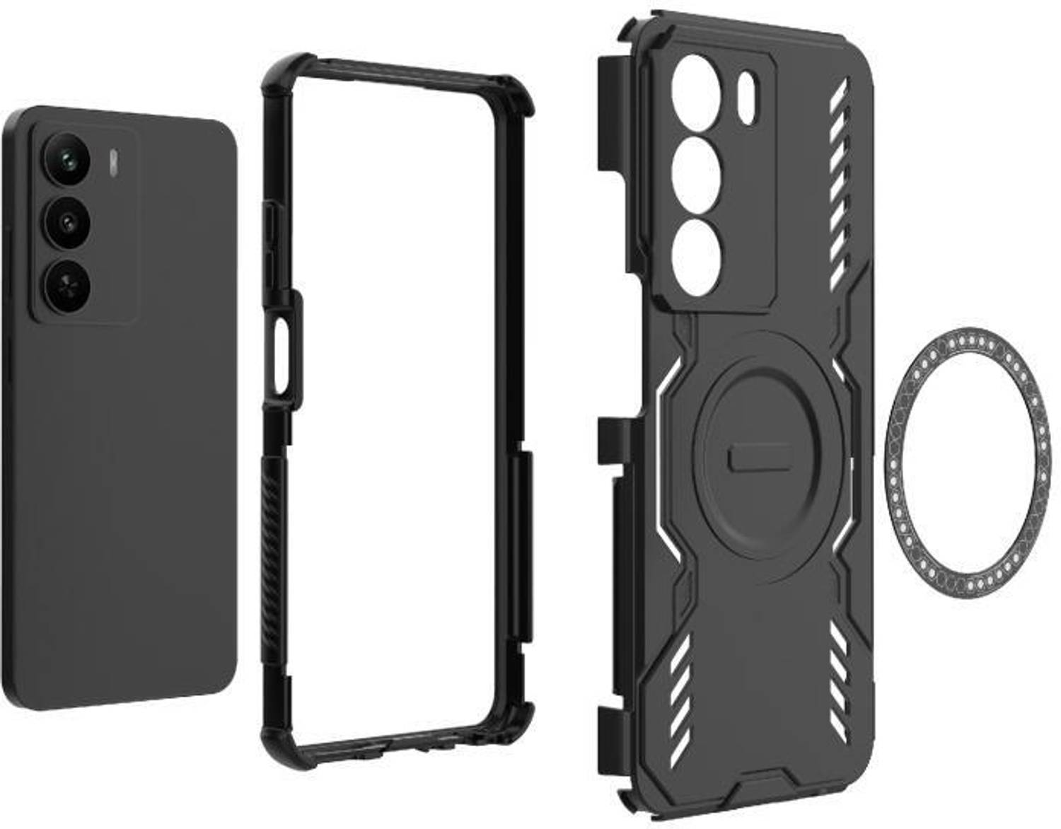 RUNICHA RealMe C73 5G Back Cover - Image 2