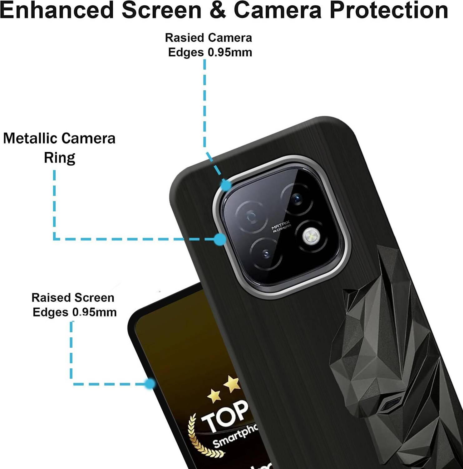 PrintCzar Realme Narzo 70 Turbo 5G Rubber Back Cover - Image 2