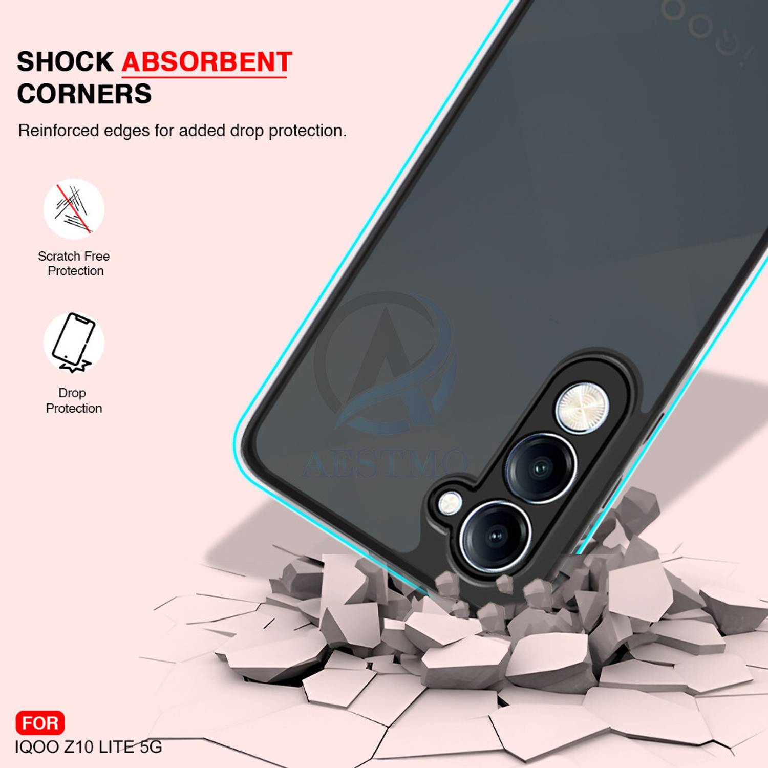 AESTMO Back Cover for iQOO Z10 Lite 5G - Image 3