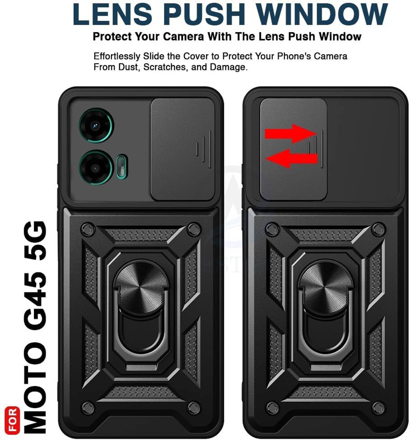 NewSelect Motorola Moto G34 5G Rubber Back Cover - Image 2