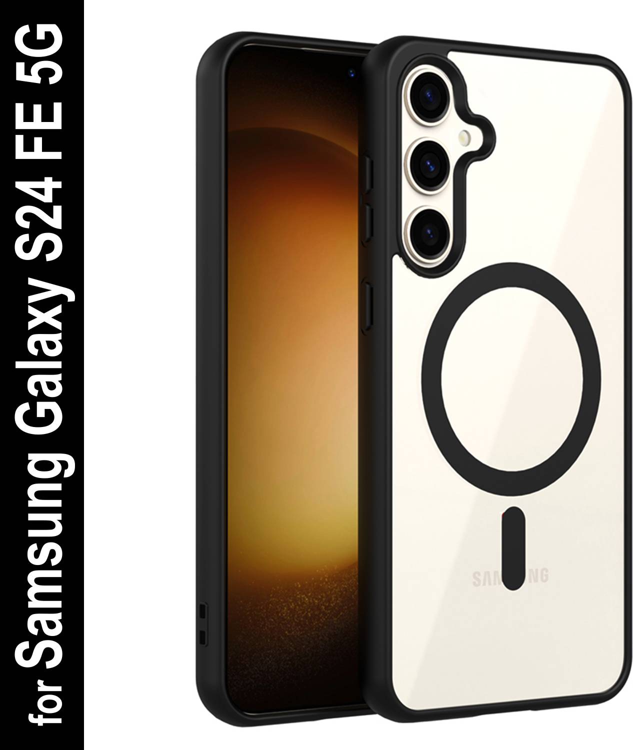Nassion Samsung Galaxy S24 FE TPU Back Cover - Image 1