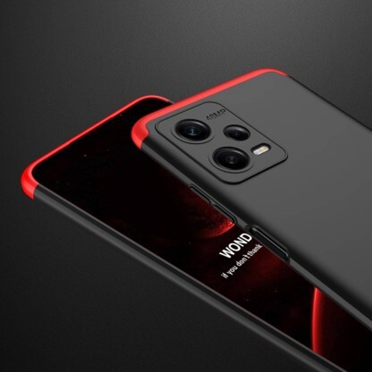MatteSmoke Redmi Note 12 5G Plastic Back Cover - Image 3
