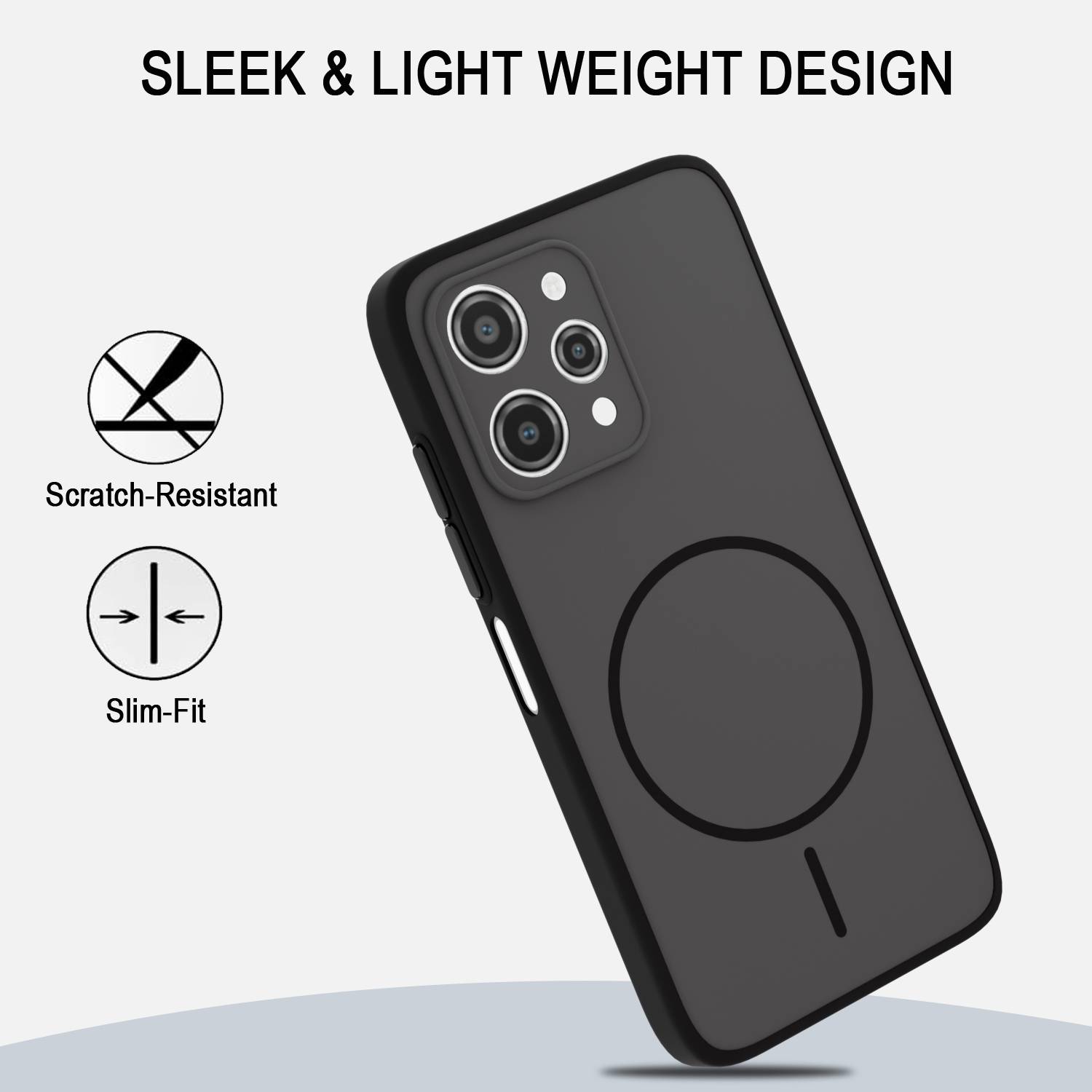 KartV Back Cover for Redmi 12 - Image 4