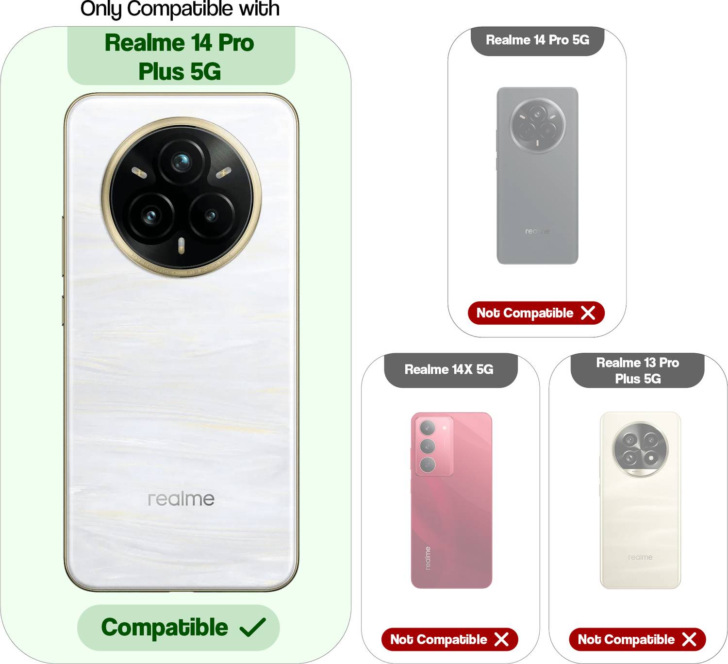 Mr. Case Back Cover for Realme 14 Pro+ Plus 5G - Image 2