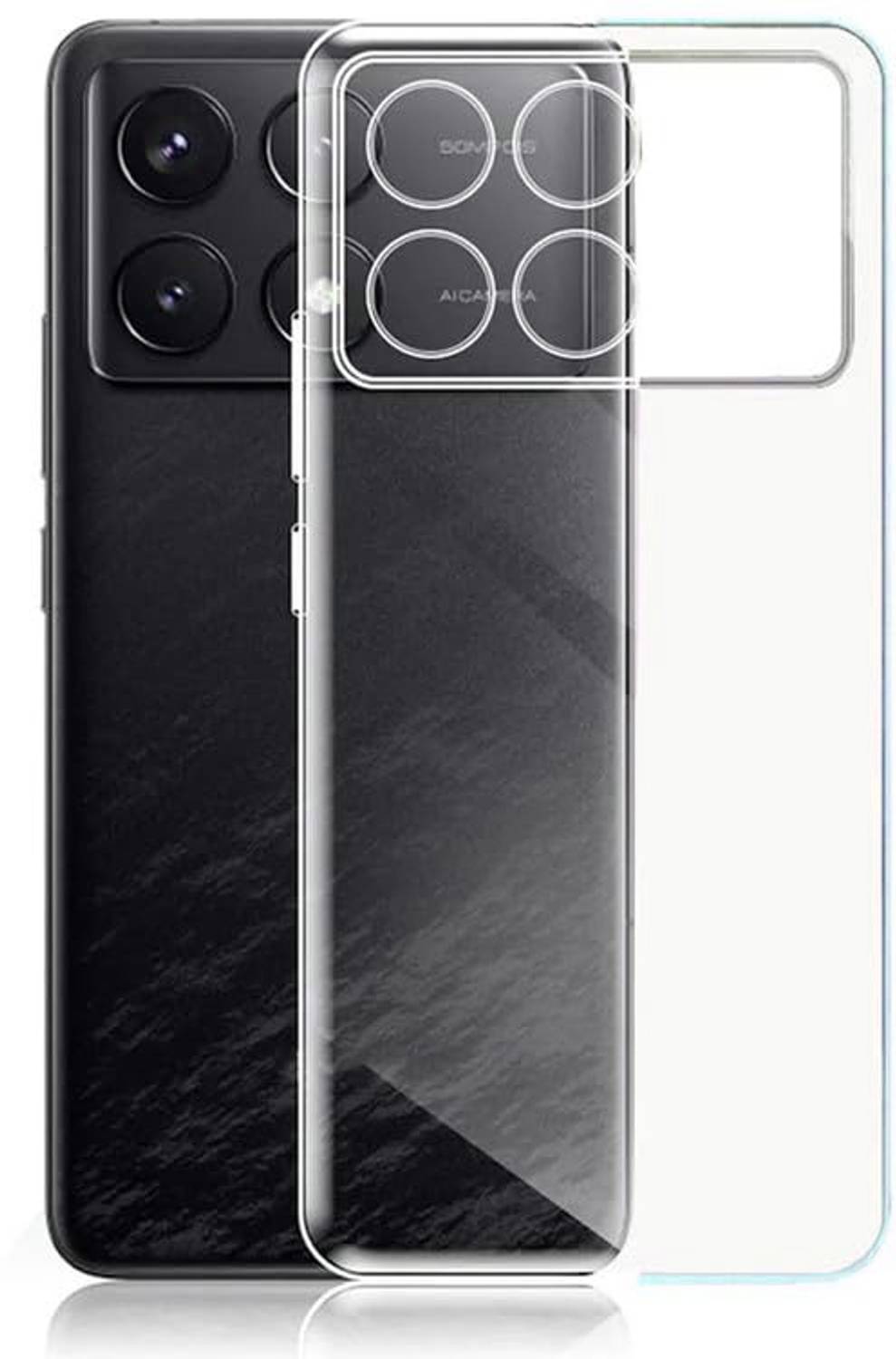 Asmantic Poco X6 Pro Silicon Back Cover - Image 2