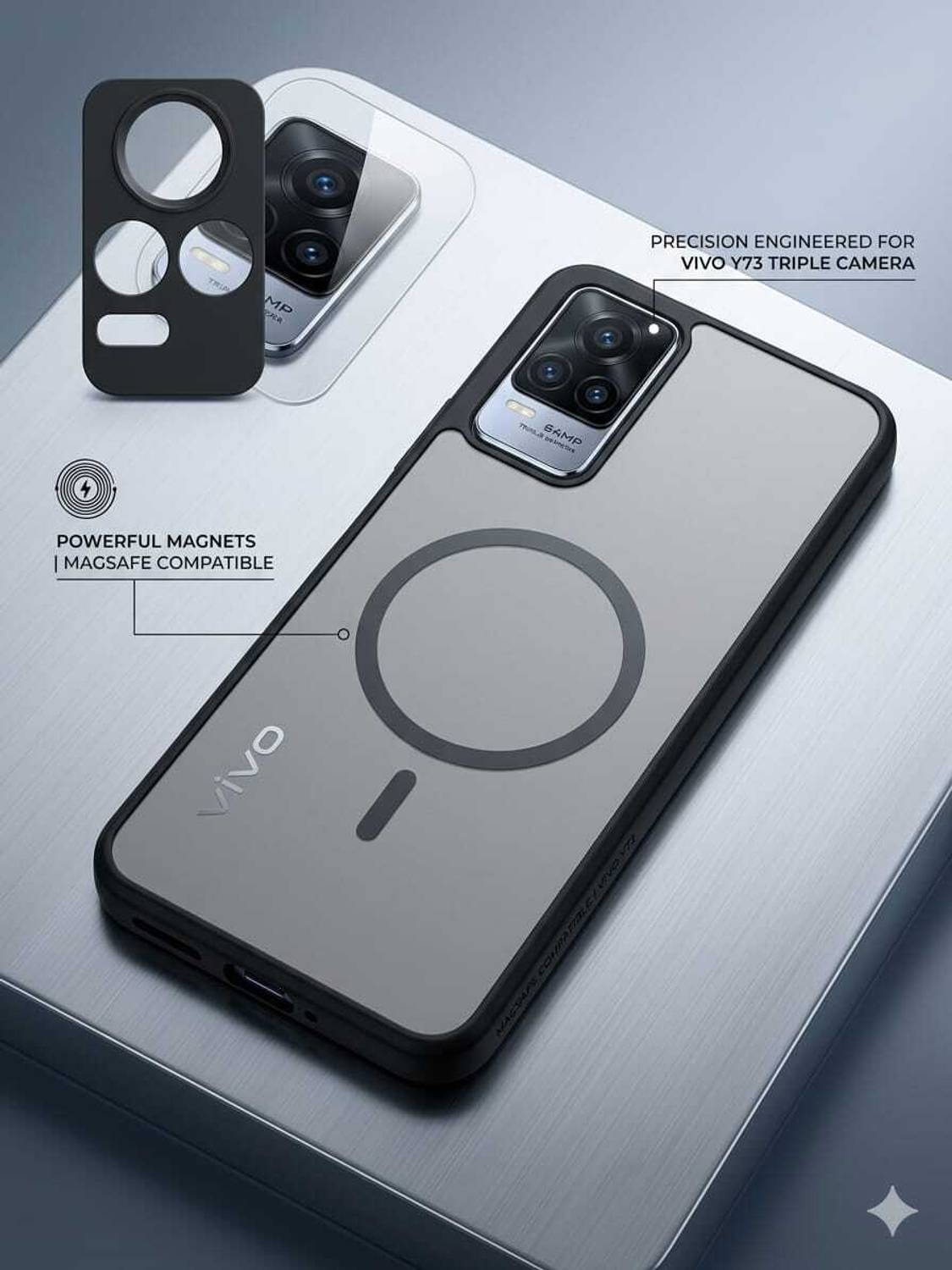 AREnterprise Back Cover for Vivo Y73 - Image 3