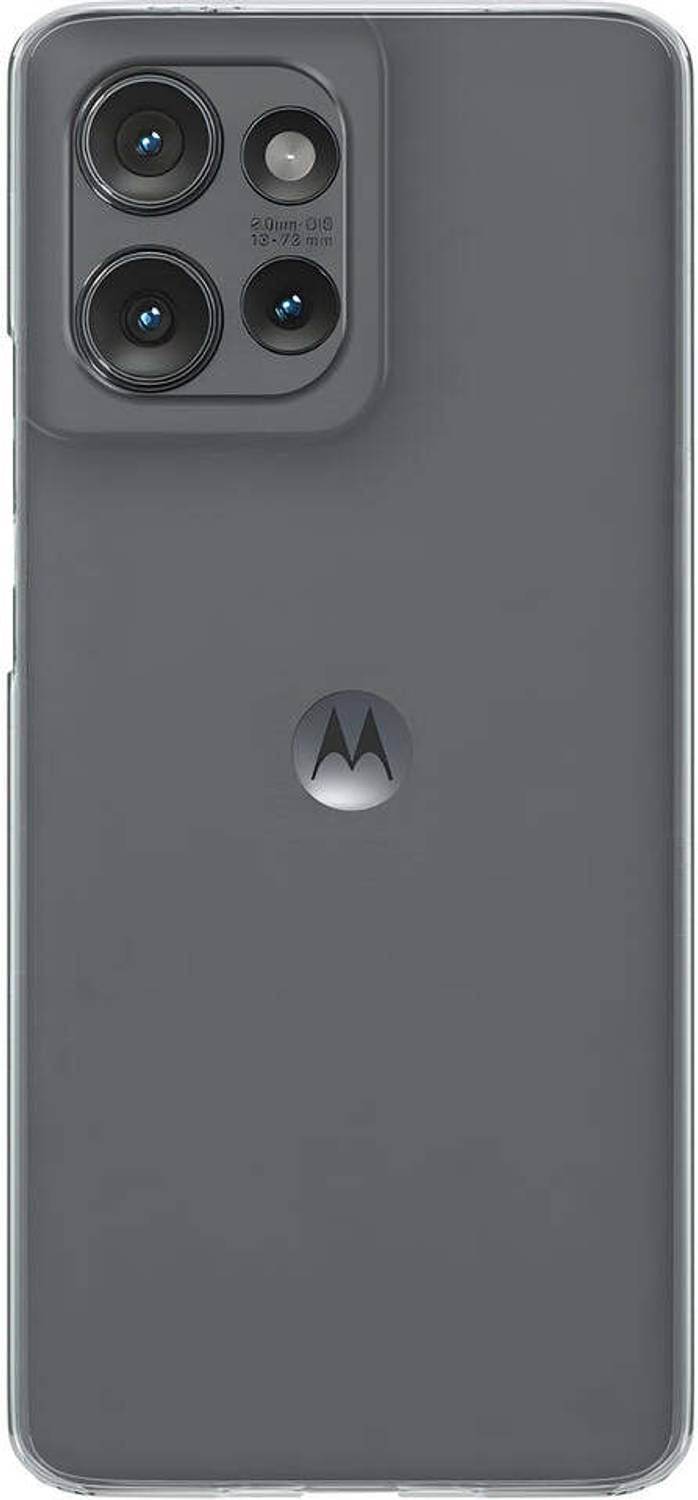 MatteSmoke Motorola Edge 50 Plastic Back Cover - Image 1