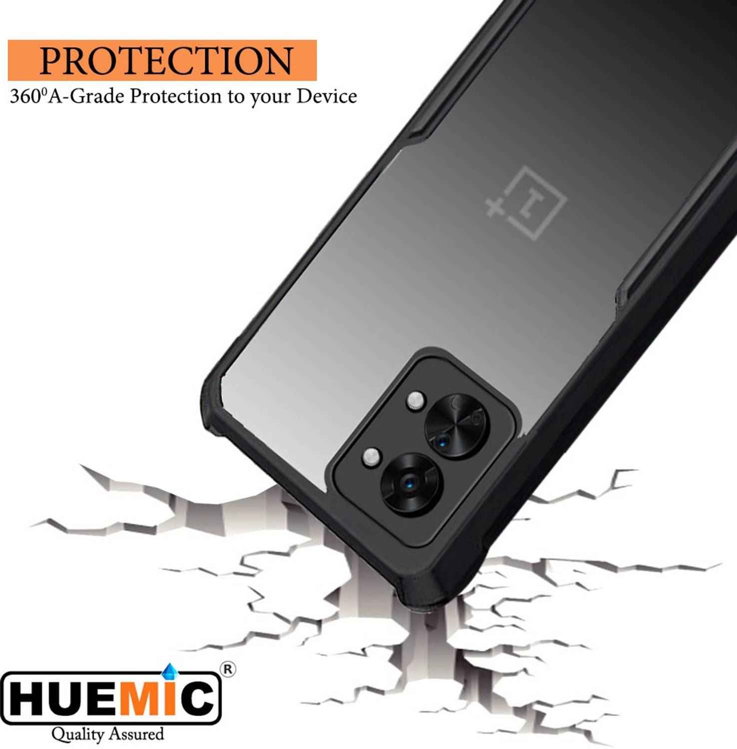 Per OnePlus Nord 2T 5G Custodia Antiurto per Telefono con