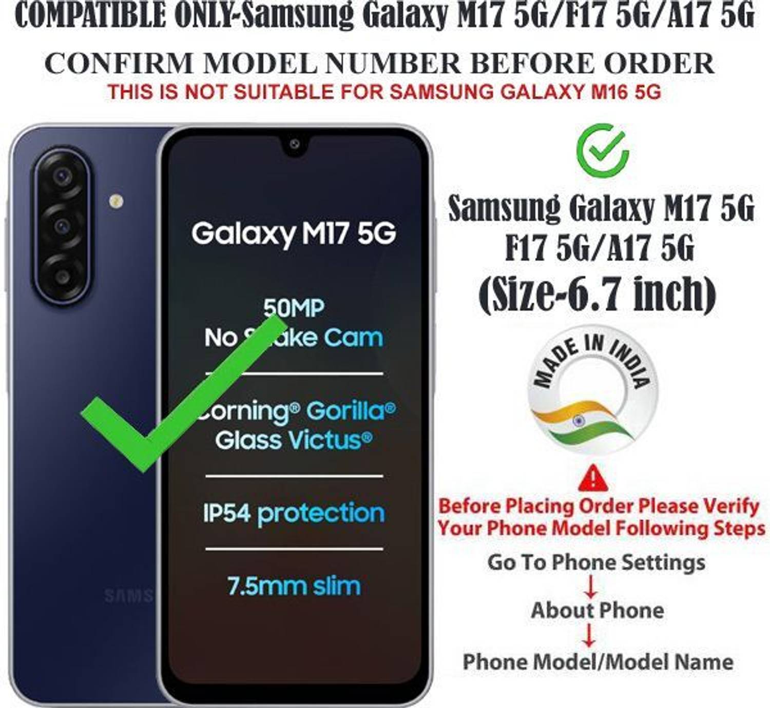 Yayavar Samsung Galaxy M17 5G Flip Cover - Image 2
