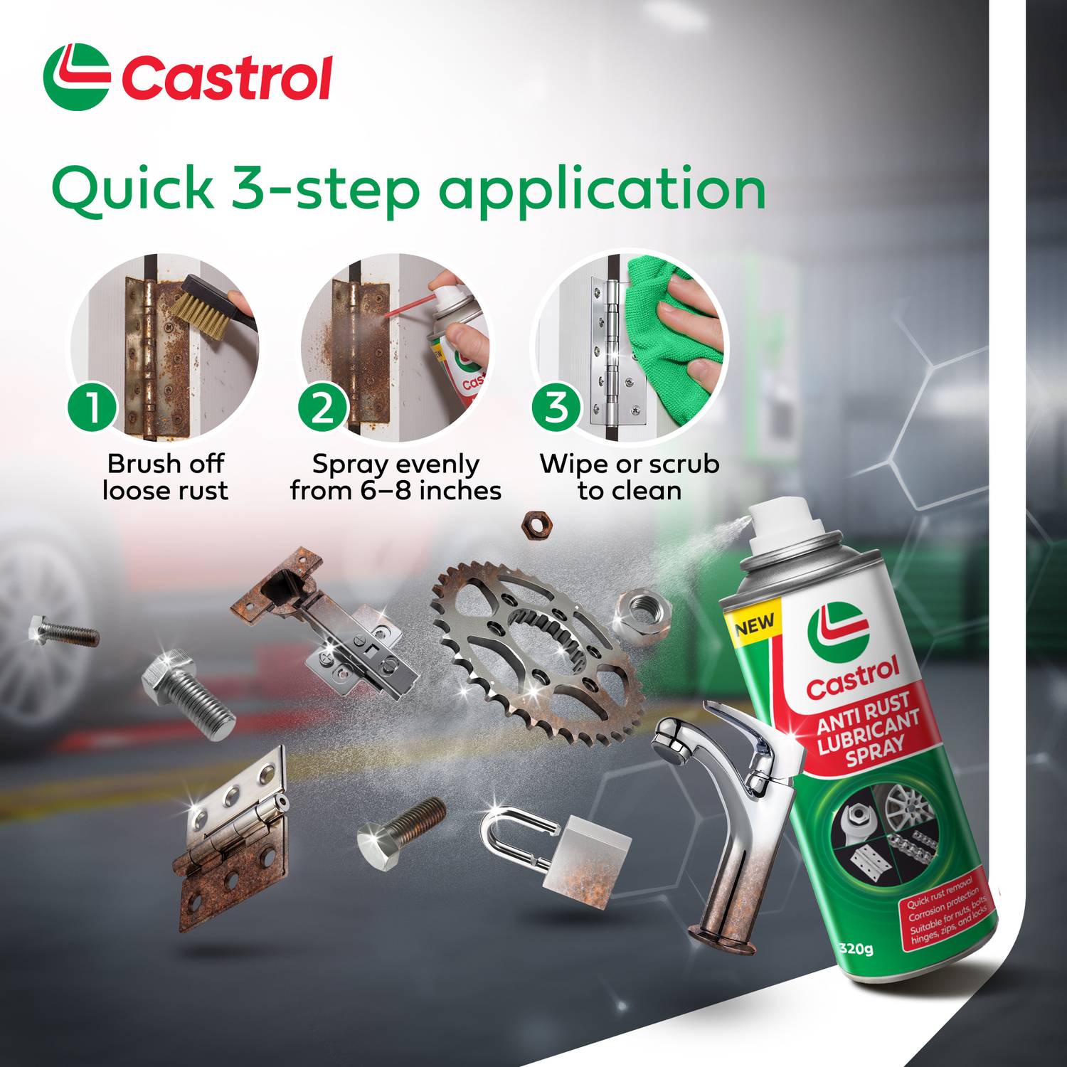 Castrol Chain Rust Remover - Image 5