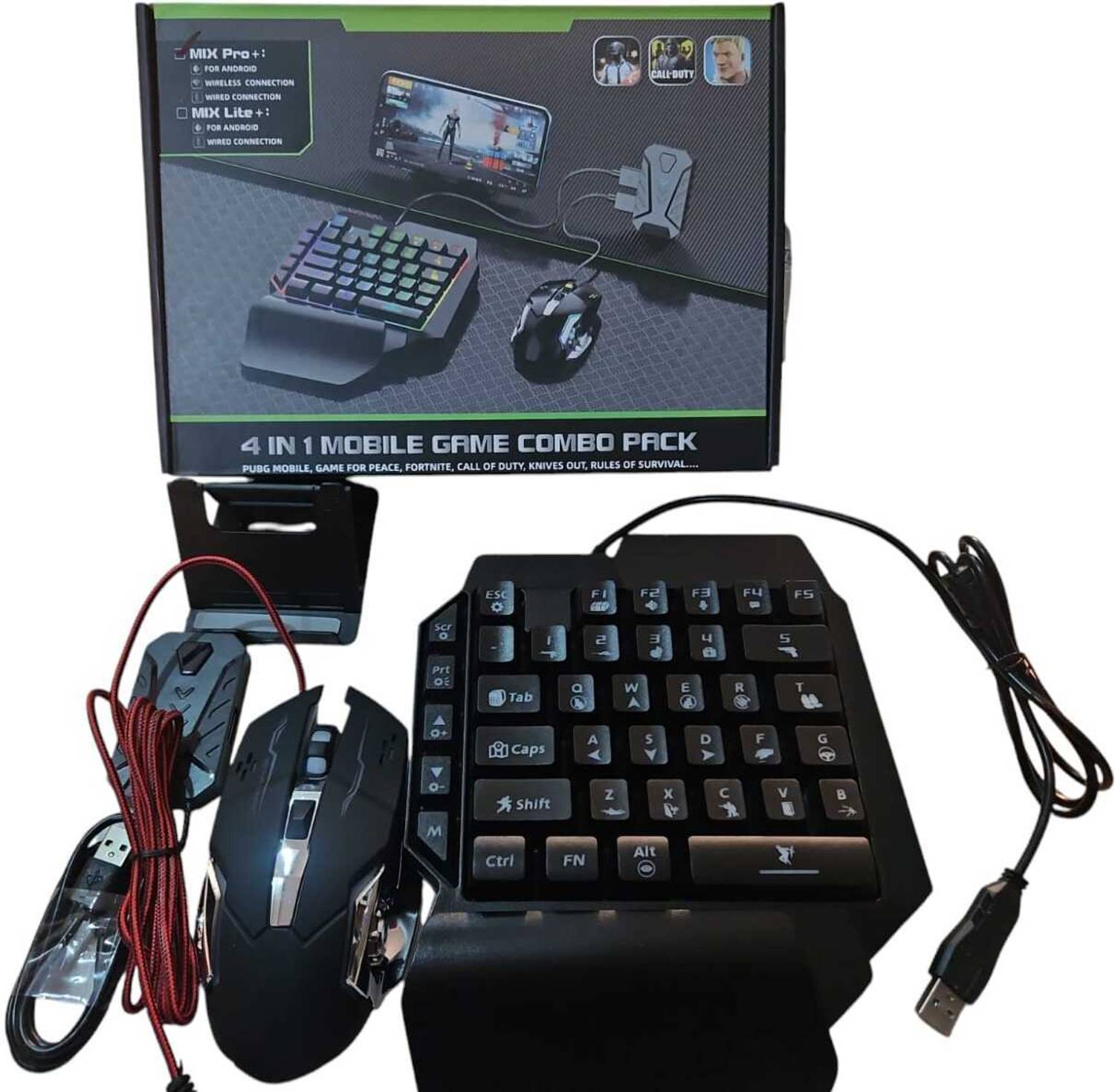 DXP Bluetooth Gaming Keyboard Mouse Combo - Image 2