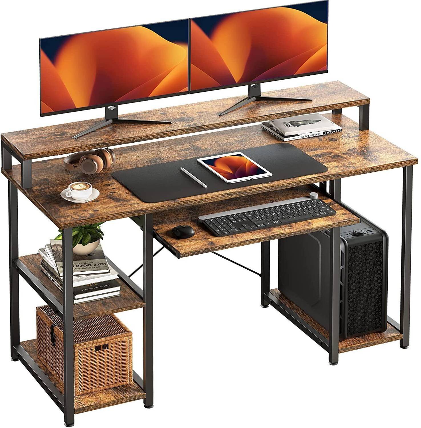 TEKAVO Multipurpose Computer Desk 120x60x87 cm - Image 1