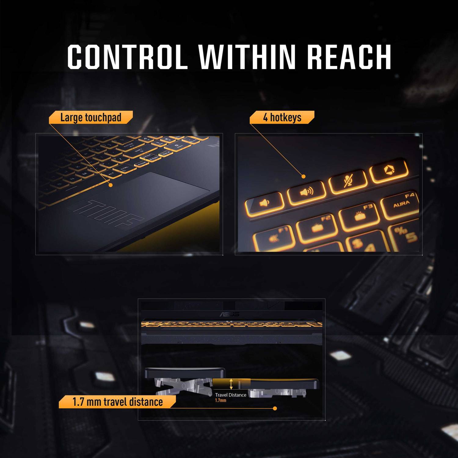 ASUS TUF Gaming F16 i5 14th Gen 16GB 512GB SSD - Image 5