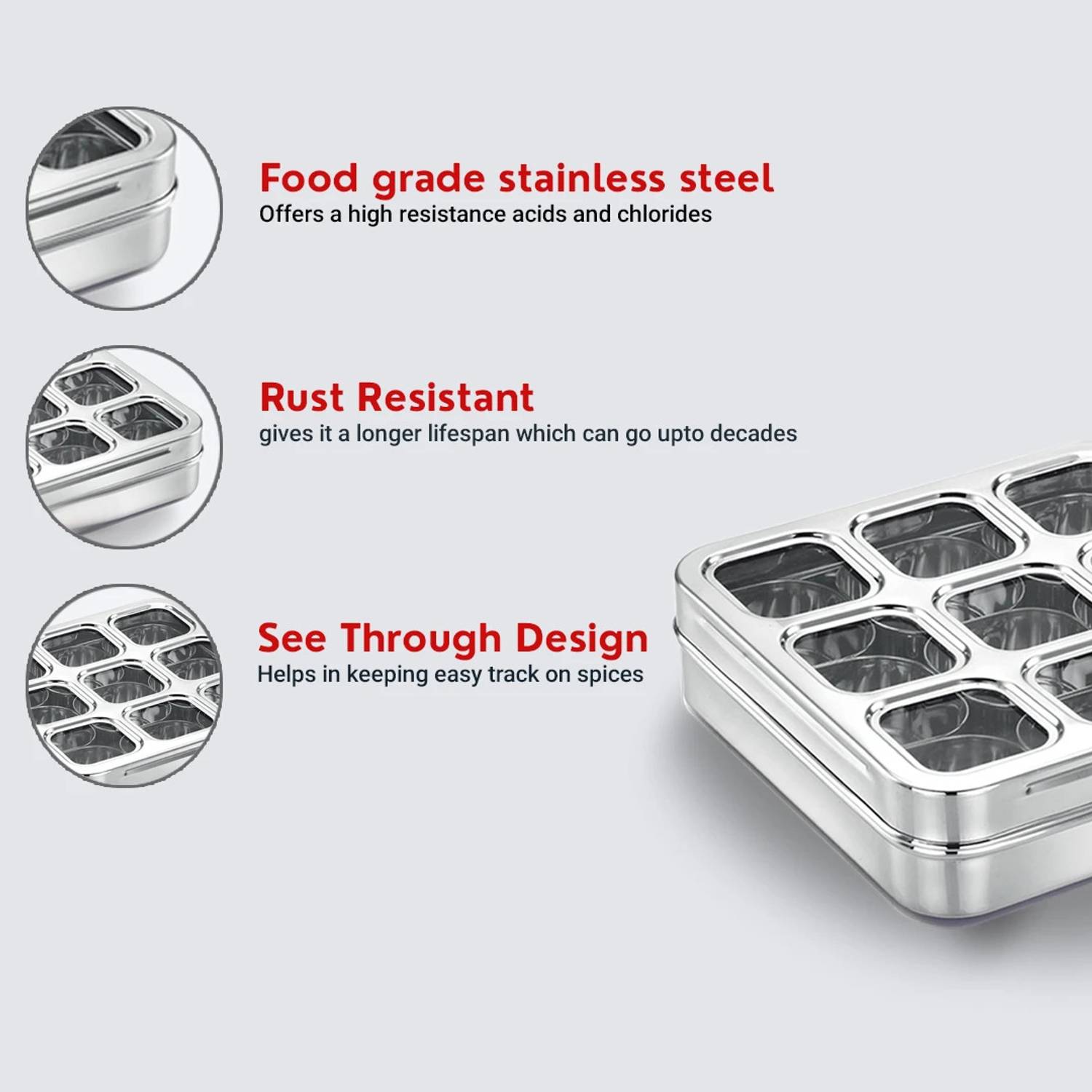AVIAS Spice Set Stainless Steel - Image 4