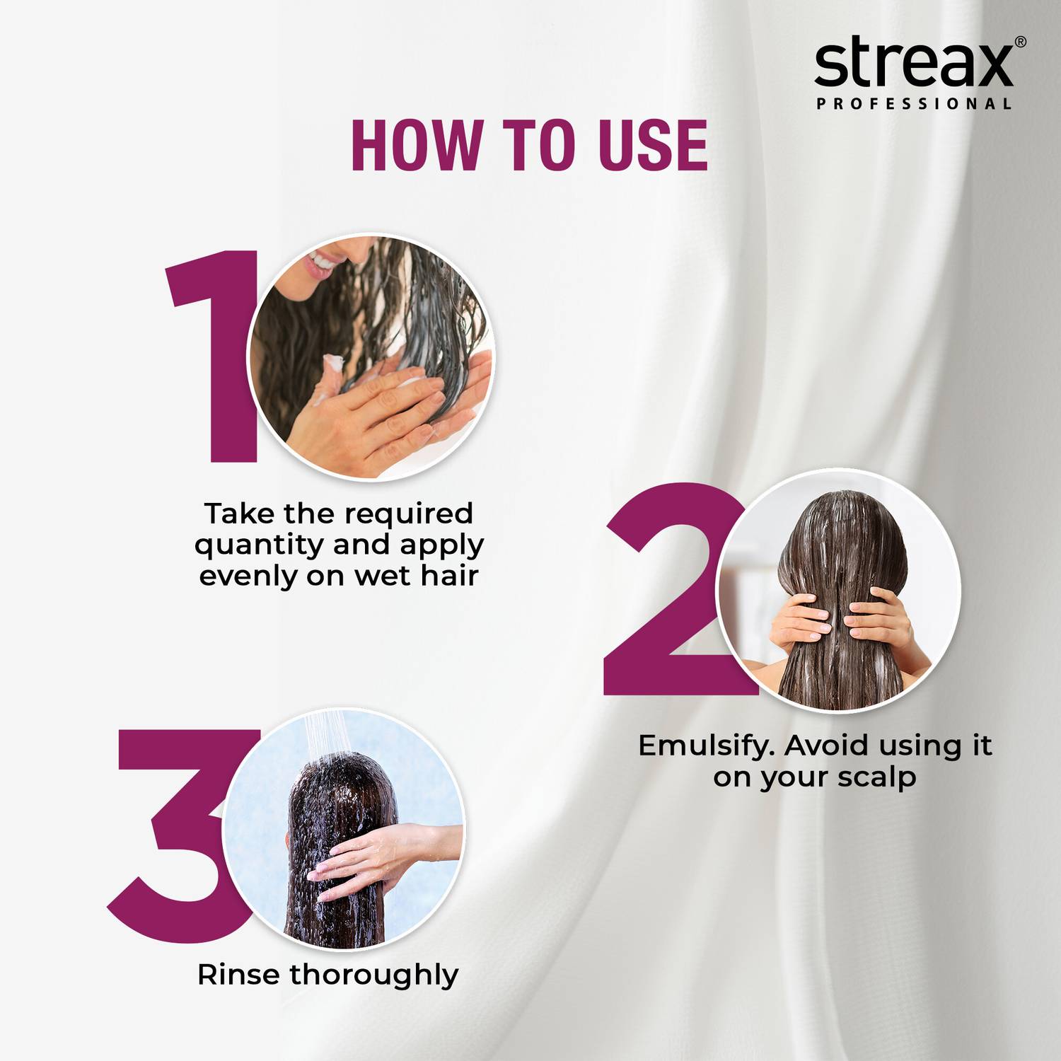 Streax Professional Canvoline Conditioner for Straightened Hair - Image 5