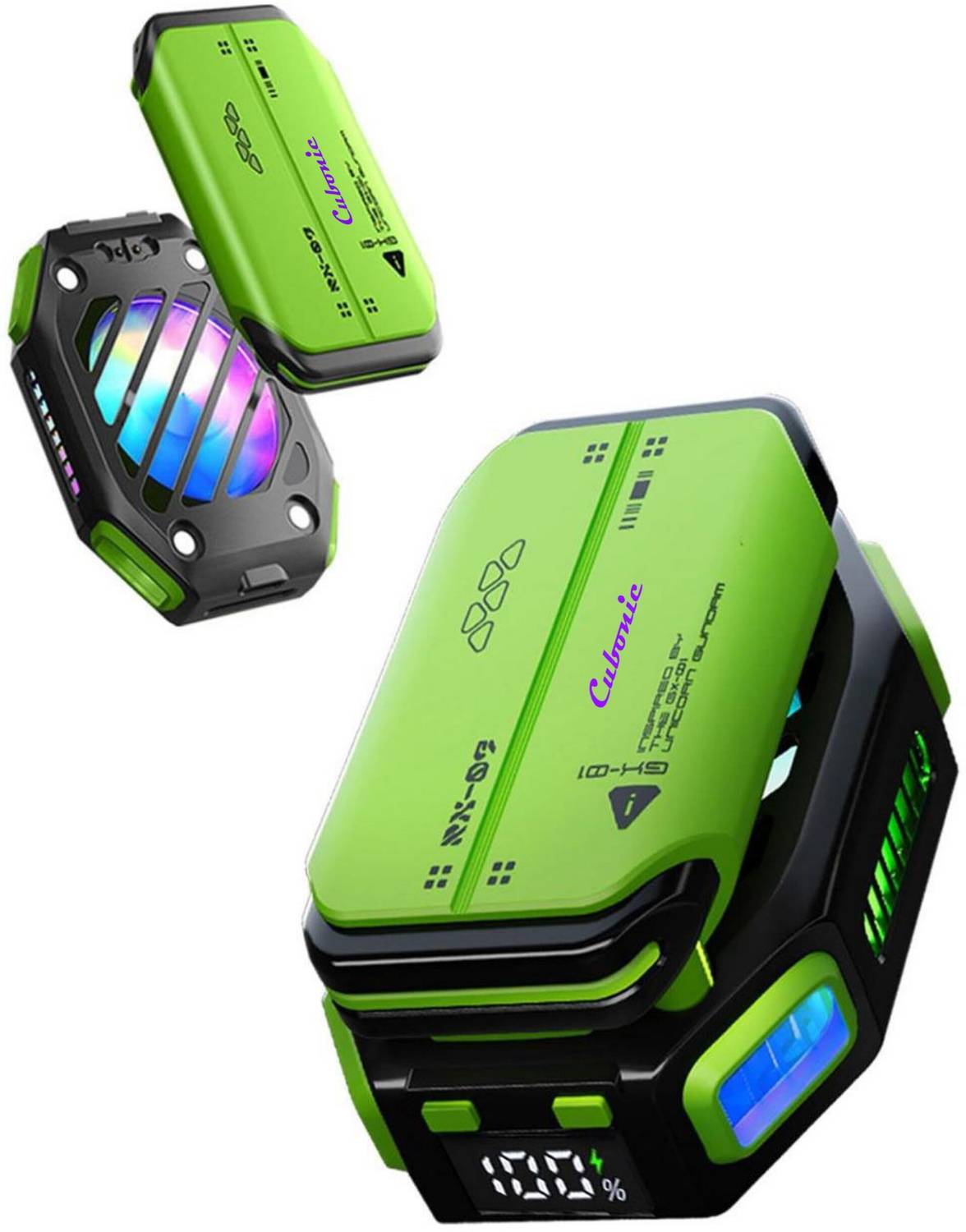 Cubonic Magnetic Mobile Cooler X111 with Battery Pack - Image 3