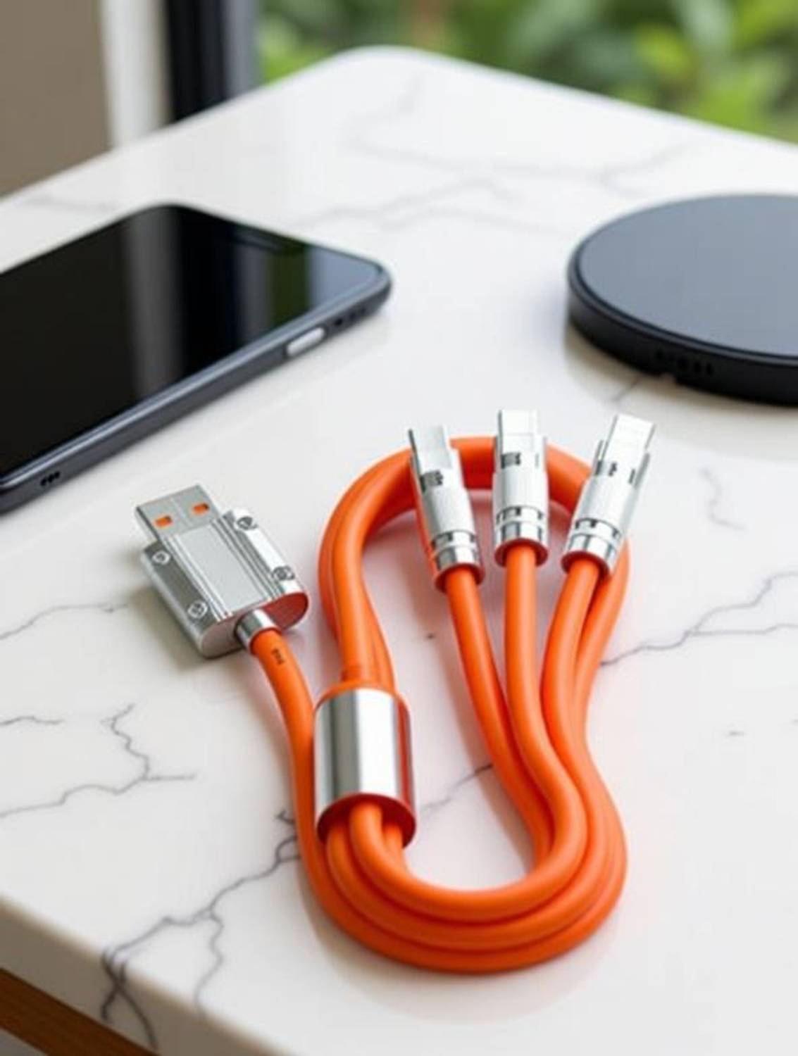 P47 2.4A Fast Charging USB Type C Cable 1.2m - Image 1