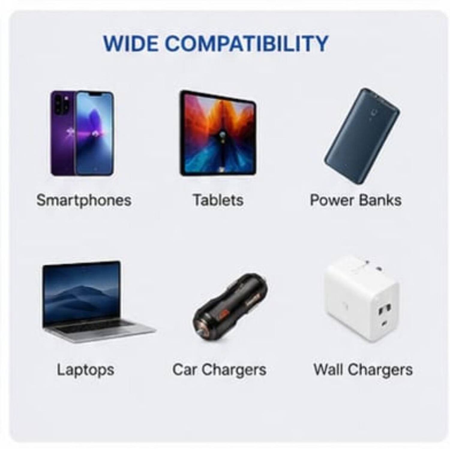 VYNTRONICS 1m USB A to Type C Fast Charging Cable - Image 4
