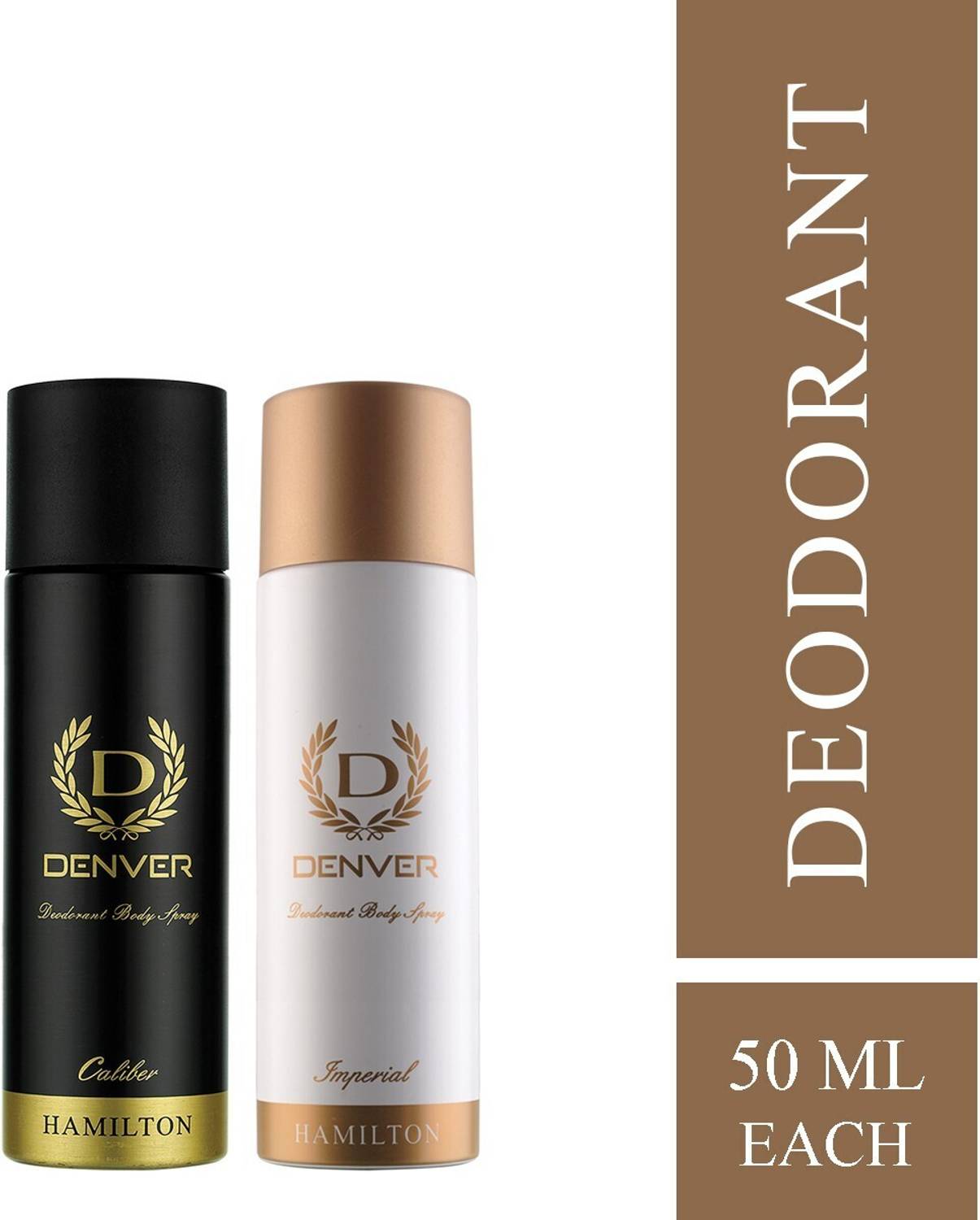 DENVER Caliber and Imperial Nano Combo Deodorant Spray - For Men - Image 1