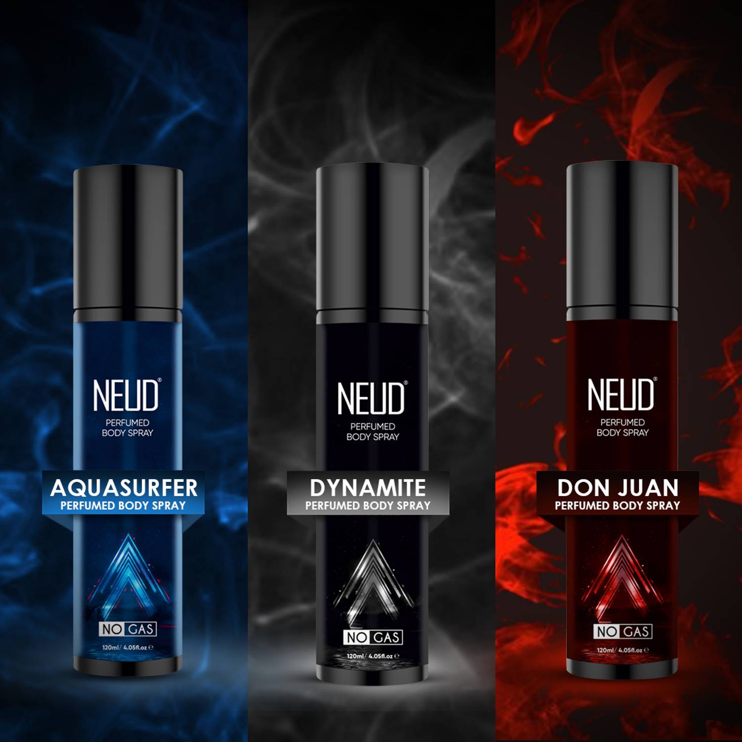 NEUD 3-in-1 Perfumed Body Spray - 360 ml - Image 2