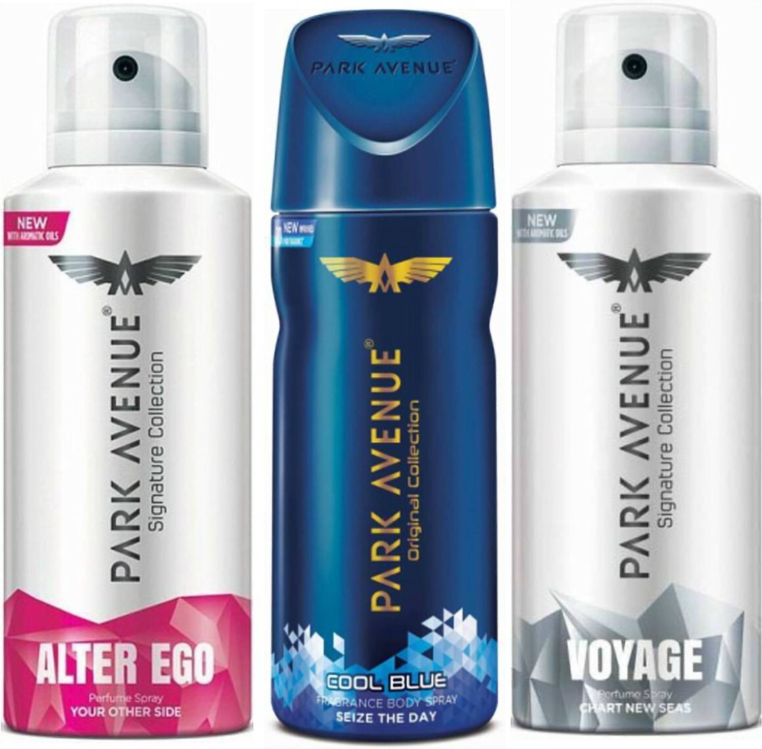 Park Avenue 3 Deodorant Spray - For Men - Image 1