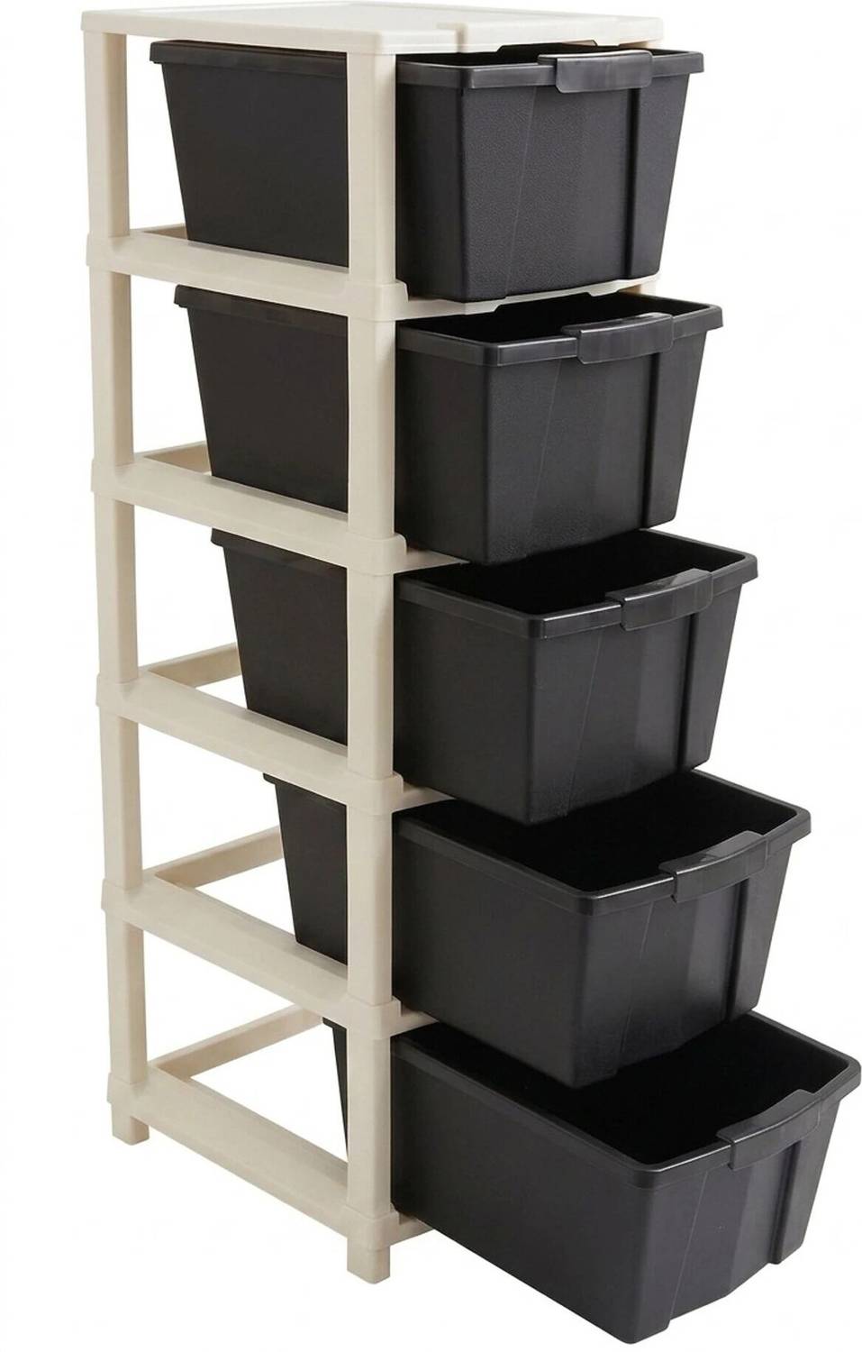 TOOBIL 4 Compartment Plastic Desk Organizer - Image 1